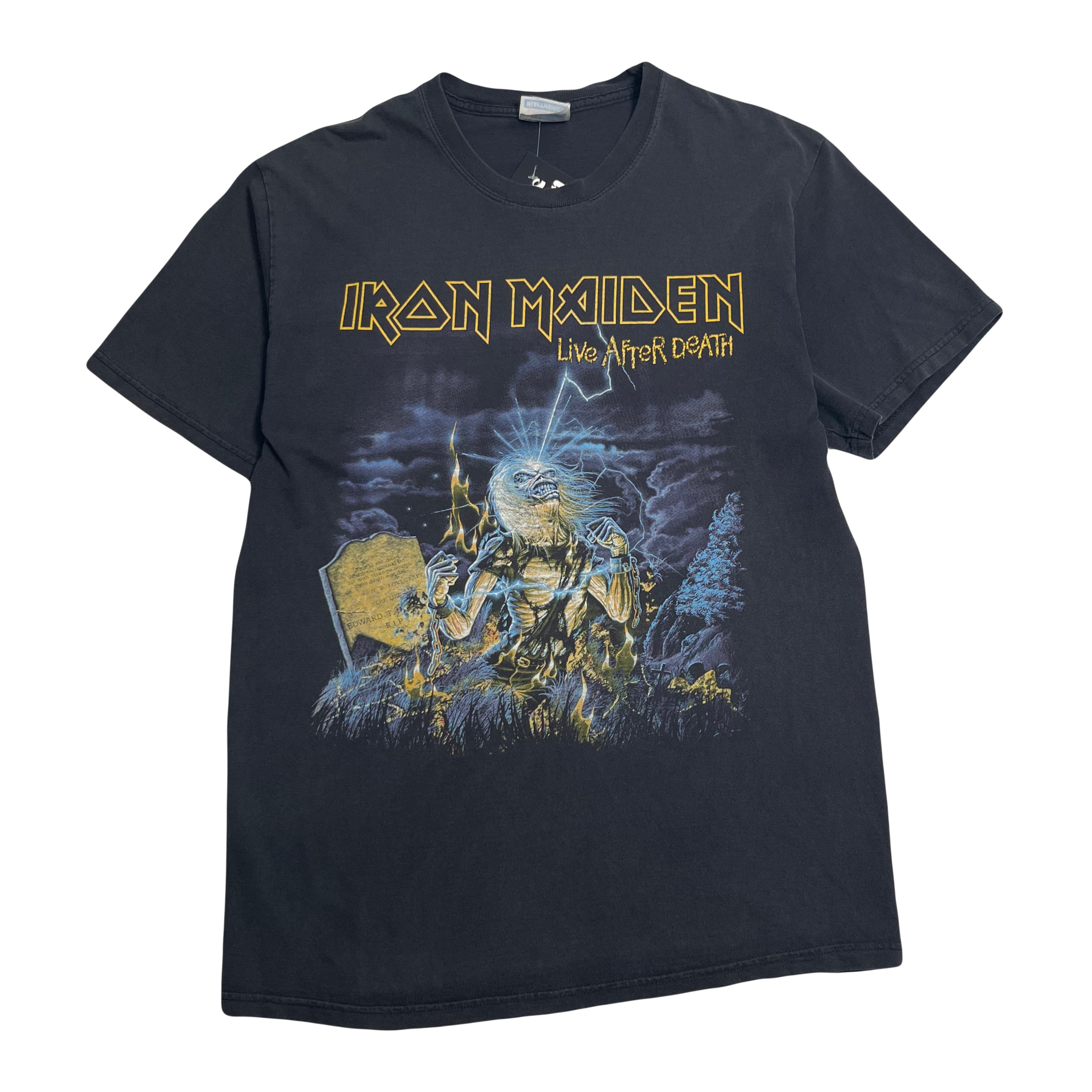 Iron Maiden Live After Death Band Tee M