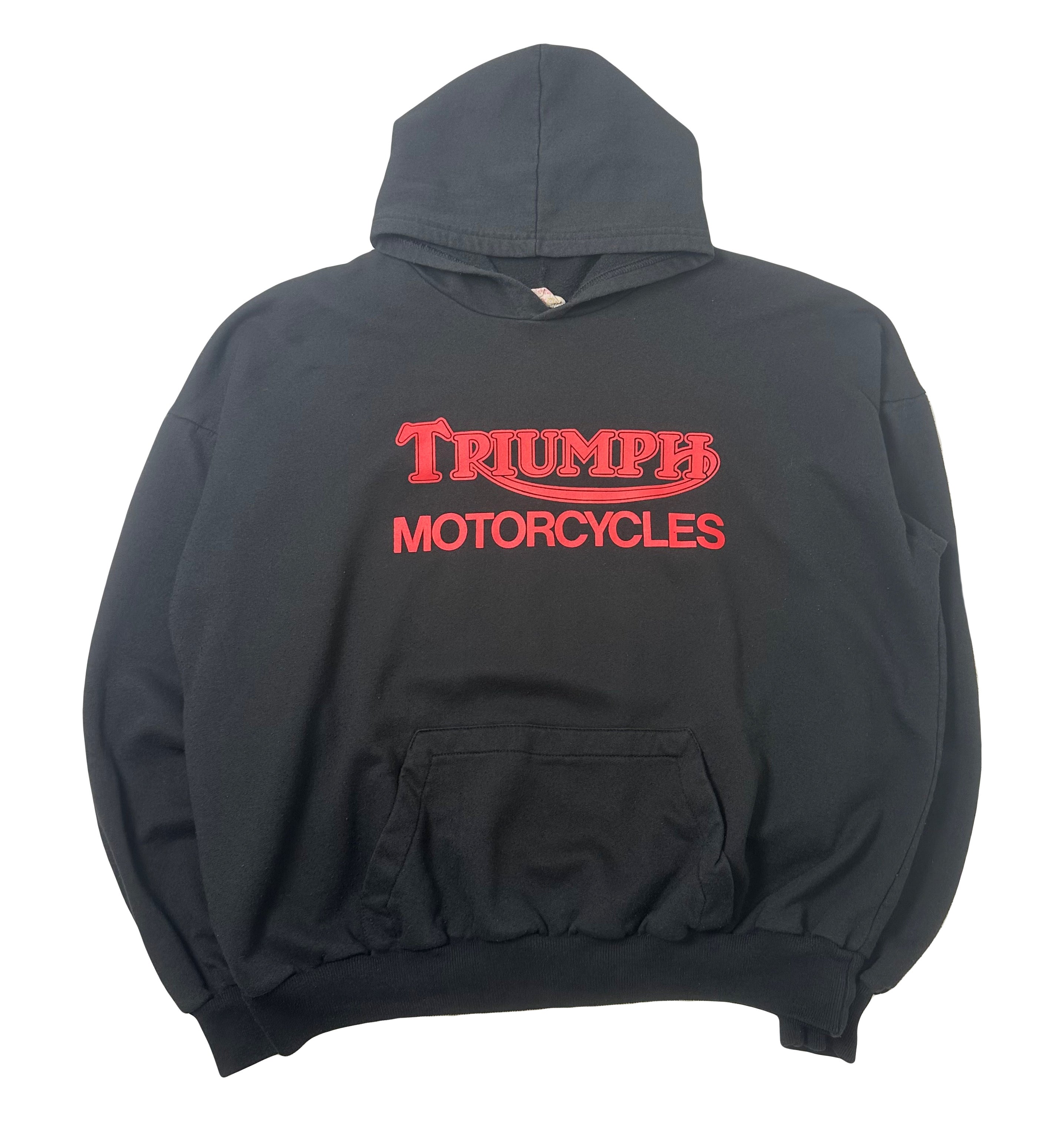 Vintage Triumph Motorcycles Hoodie XL