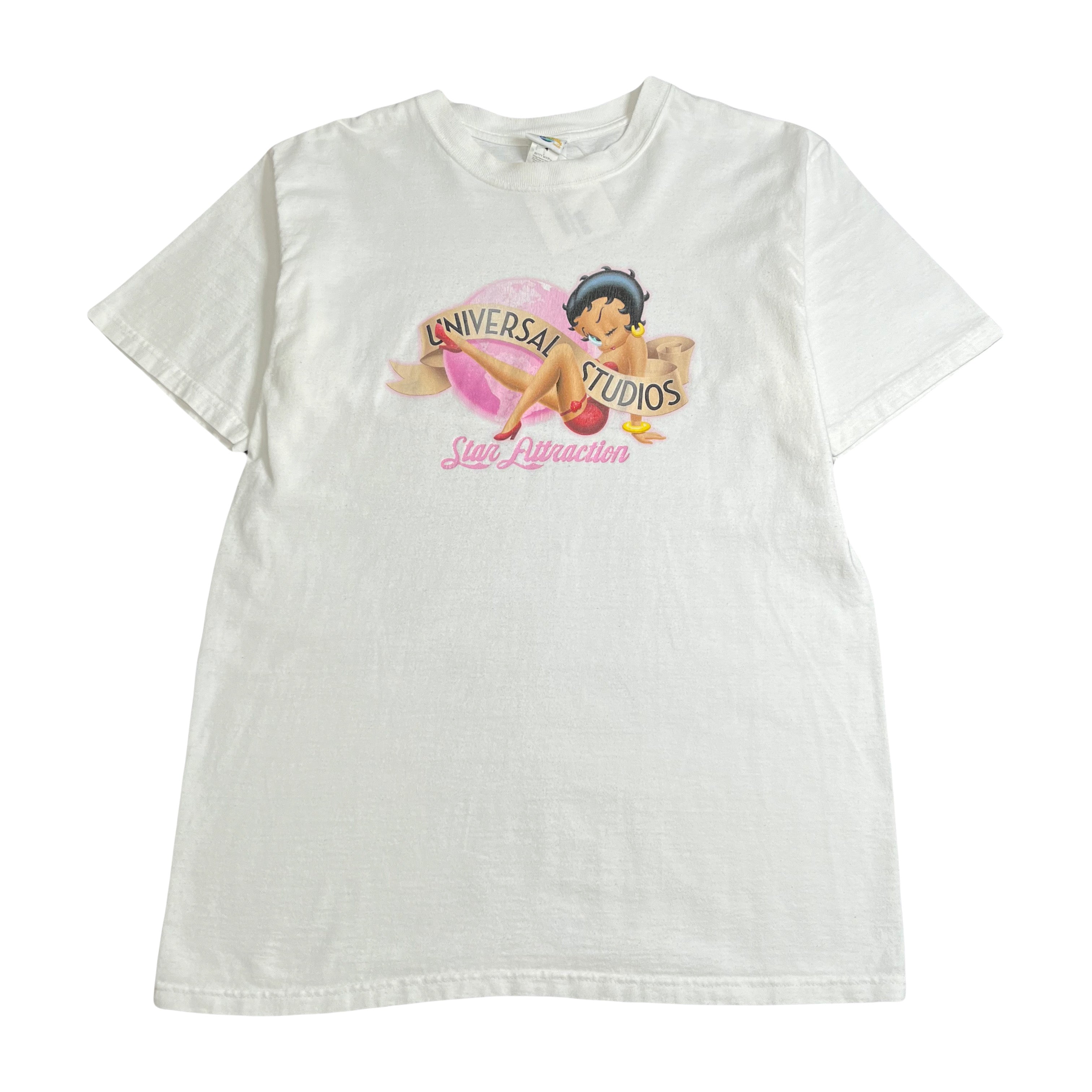 2000s Betty Boop Star Attraction Universal Studios Tee L