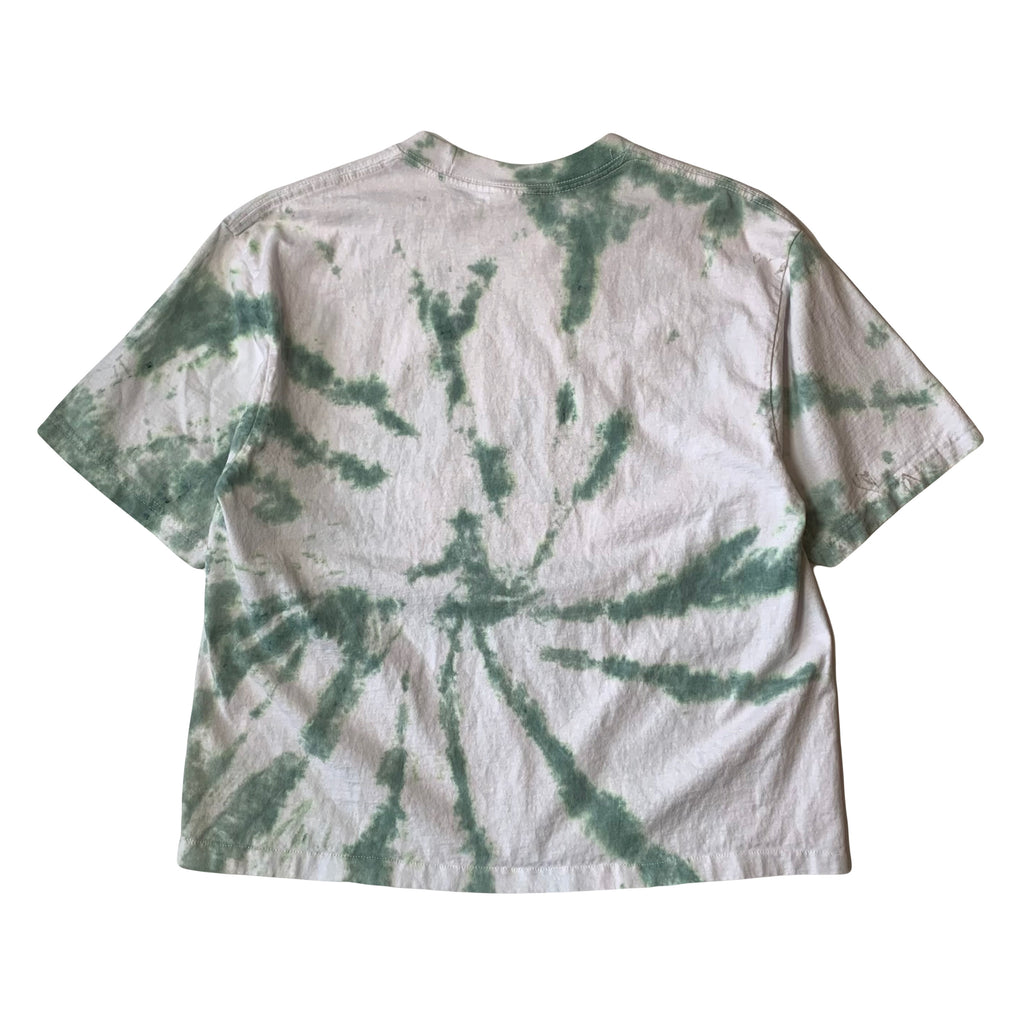 Bart Simpson x Grateful Dead Tie Dye Cropped Tee L