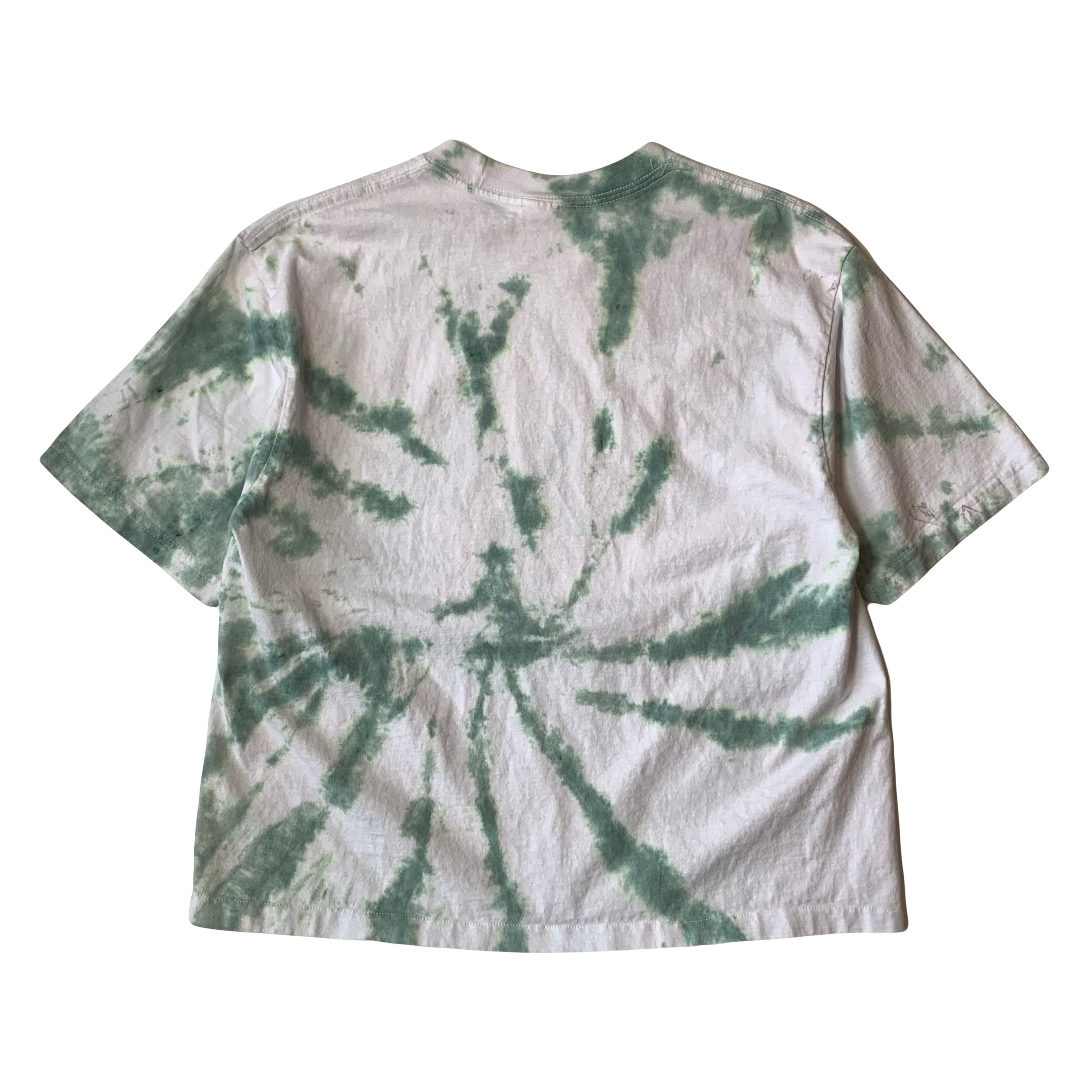 Bart Simpson x Grateful Dead Tie Dye Cropped Tee L