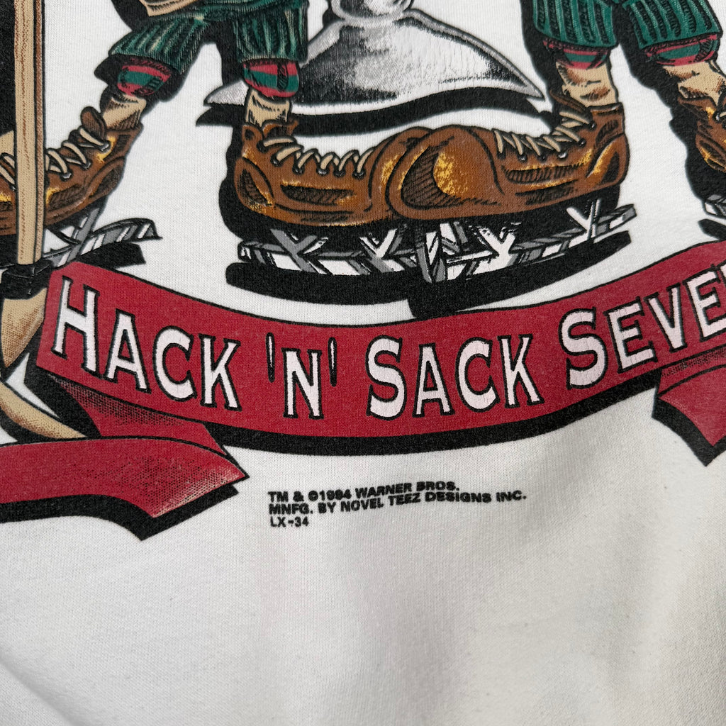 1994 Warner Bros. Hack 'N' Sack Seven Crewneck L