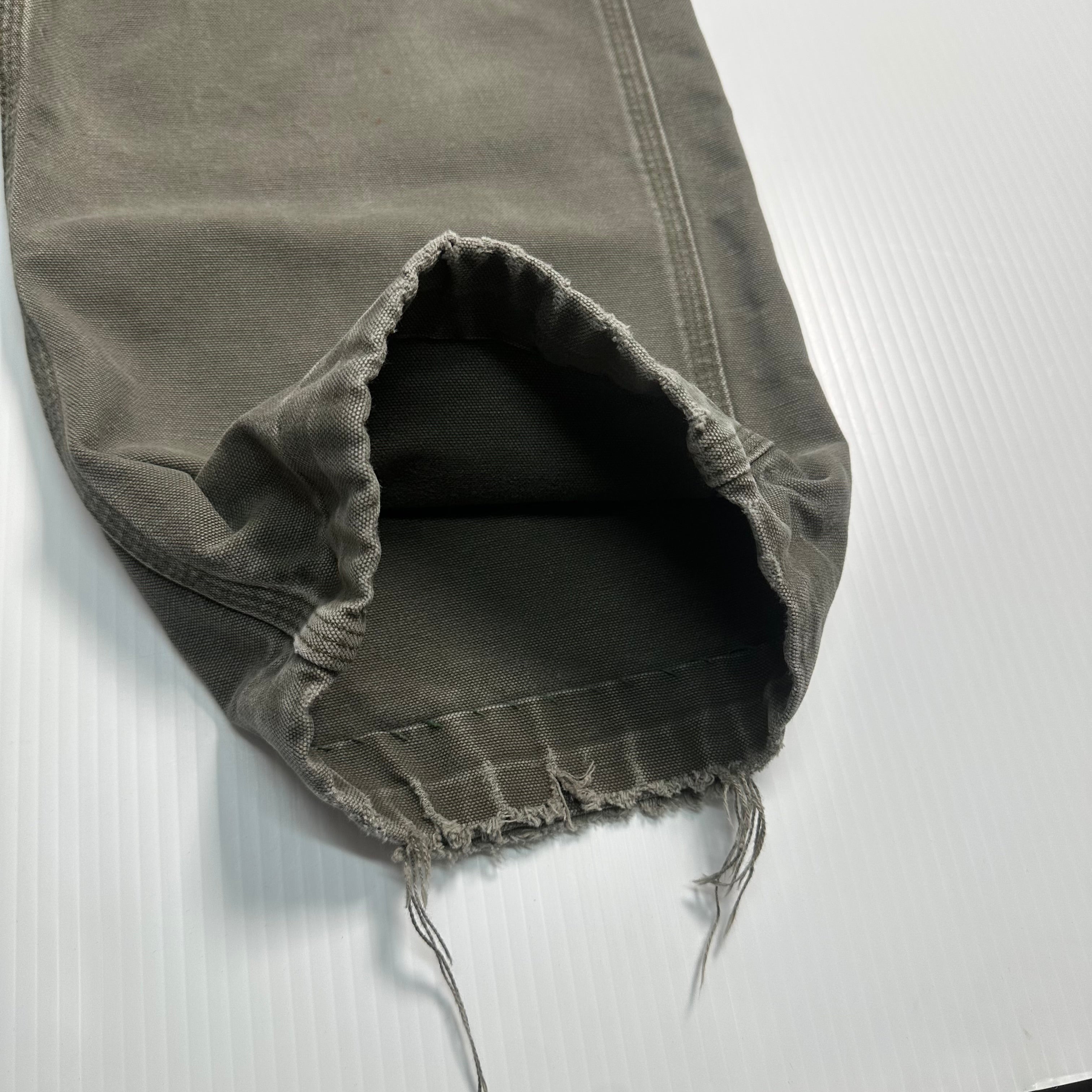 Vintage Carhartt Faded Carpenter Denim 35