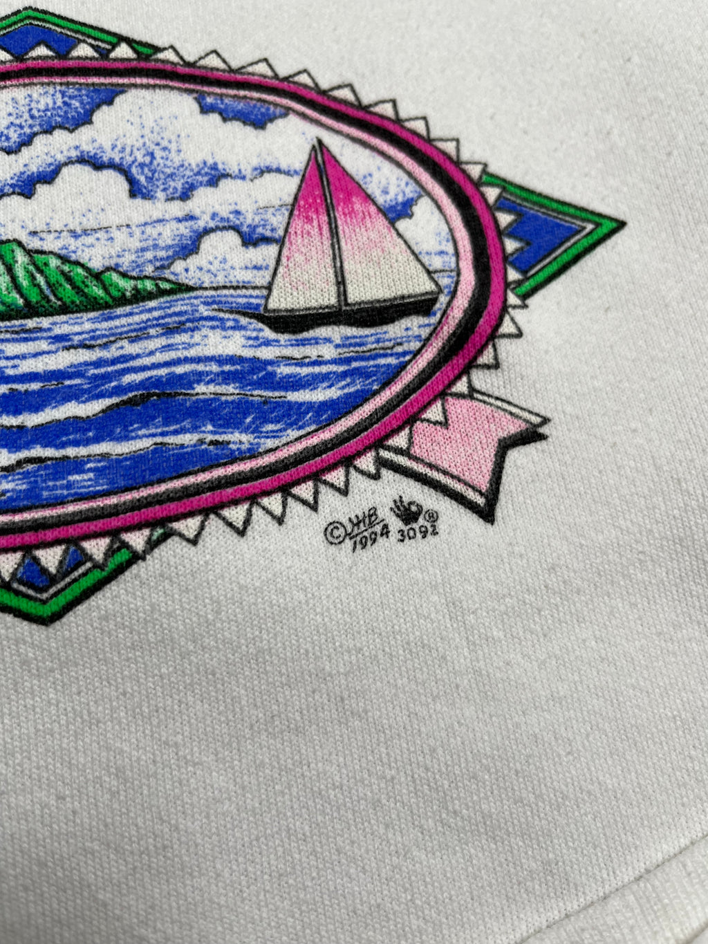 1994 Hawaii Graphic Crewneck M