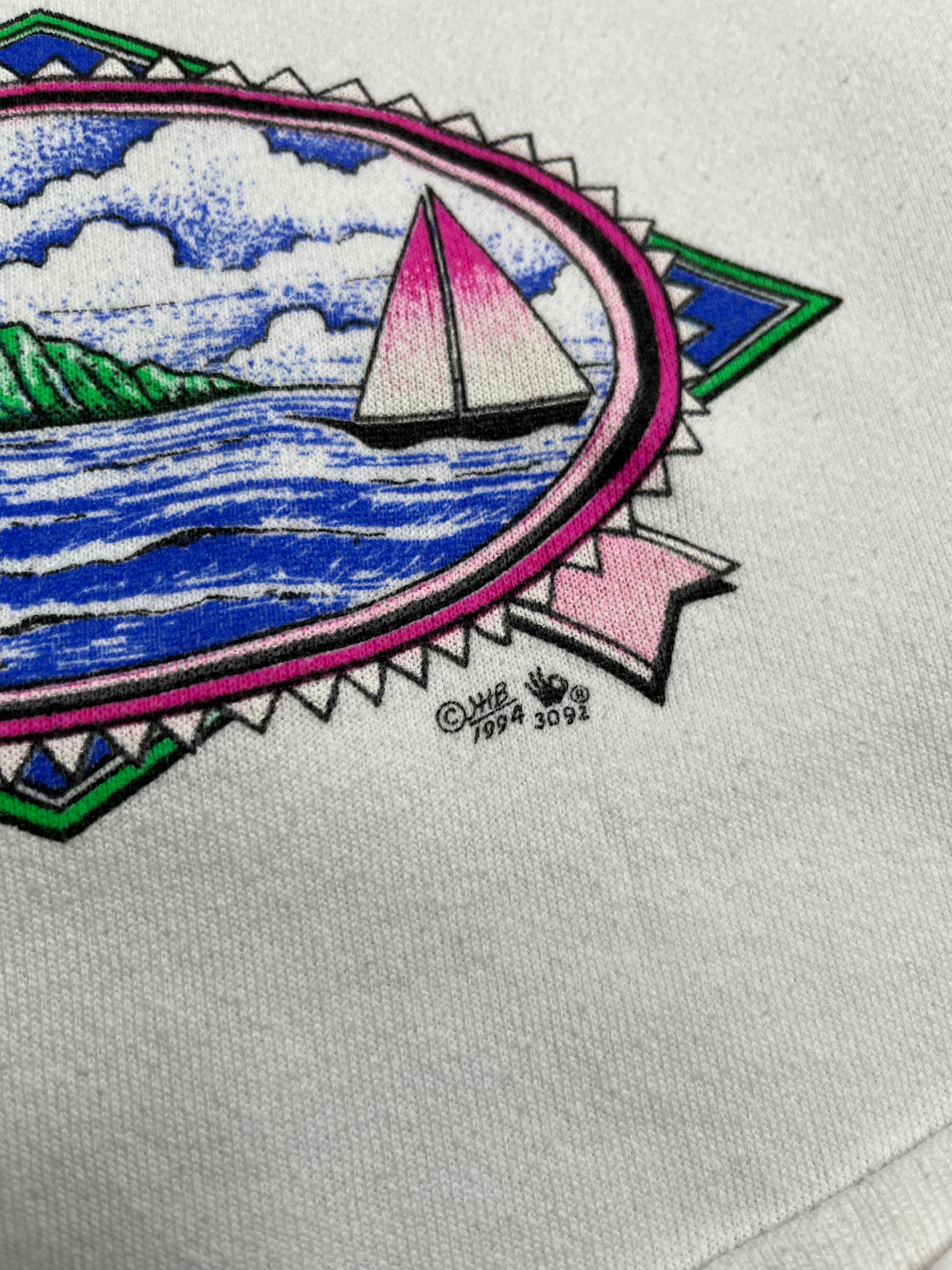 1994 Hawaii Graphic Crewneck M