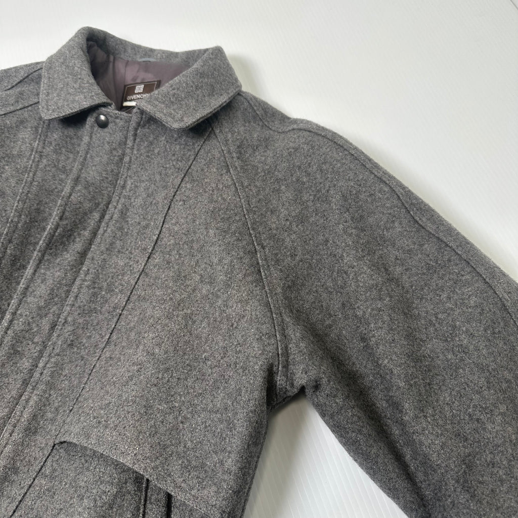 Vintage Givenchy Wool Blend Bomber Jacket L