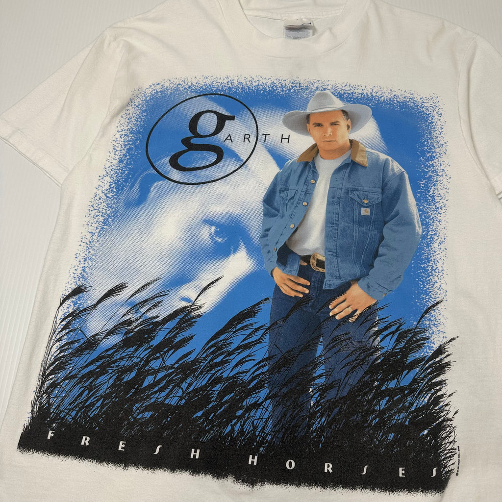 1996 Garth Brooks Fresh Horses World Tour Tee L
