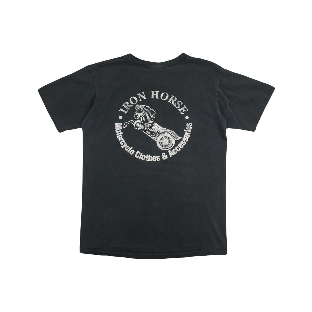 90s Iron Horse It's Not Illegal To Be A Biker Tee M
