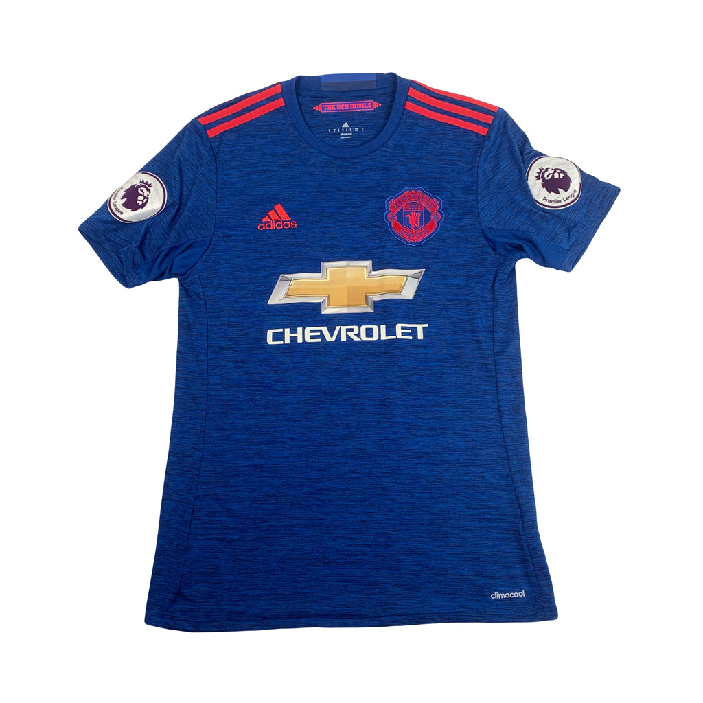 2016-17 Adidas Manchester United Pogba #6 Away Kit S