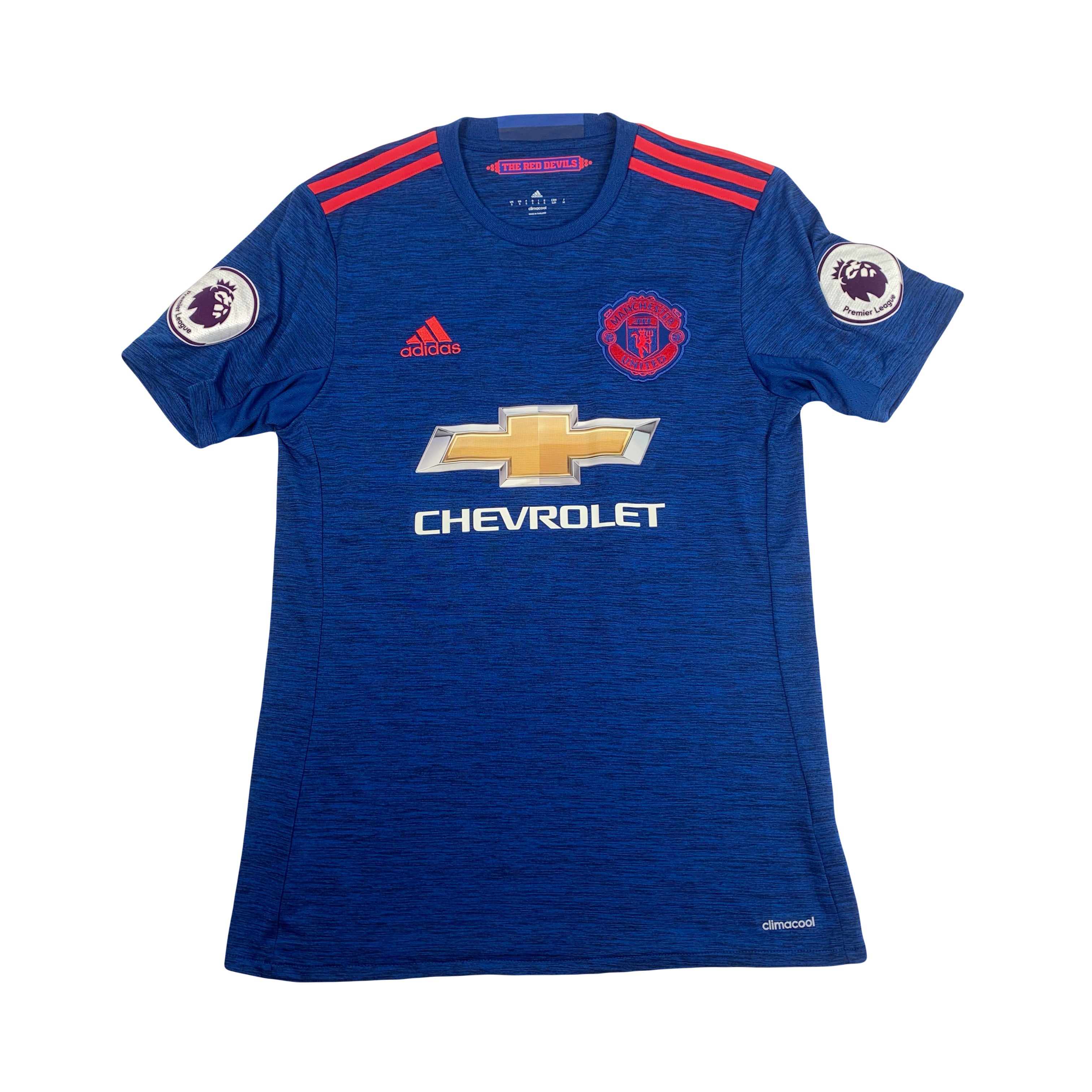 2016-17 Adidas Manchester United Pogba #6 Away Kit S