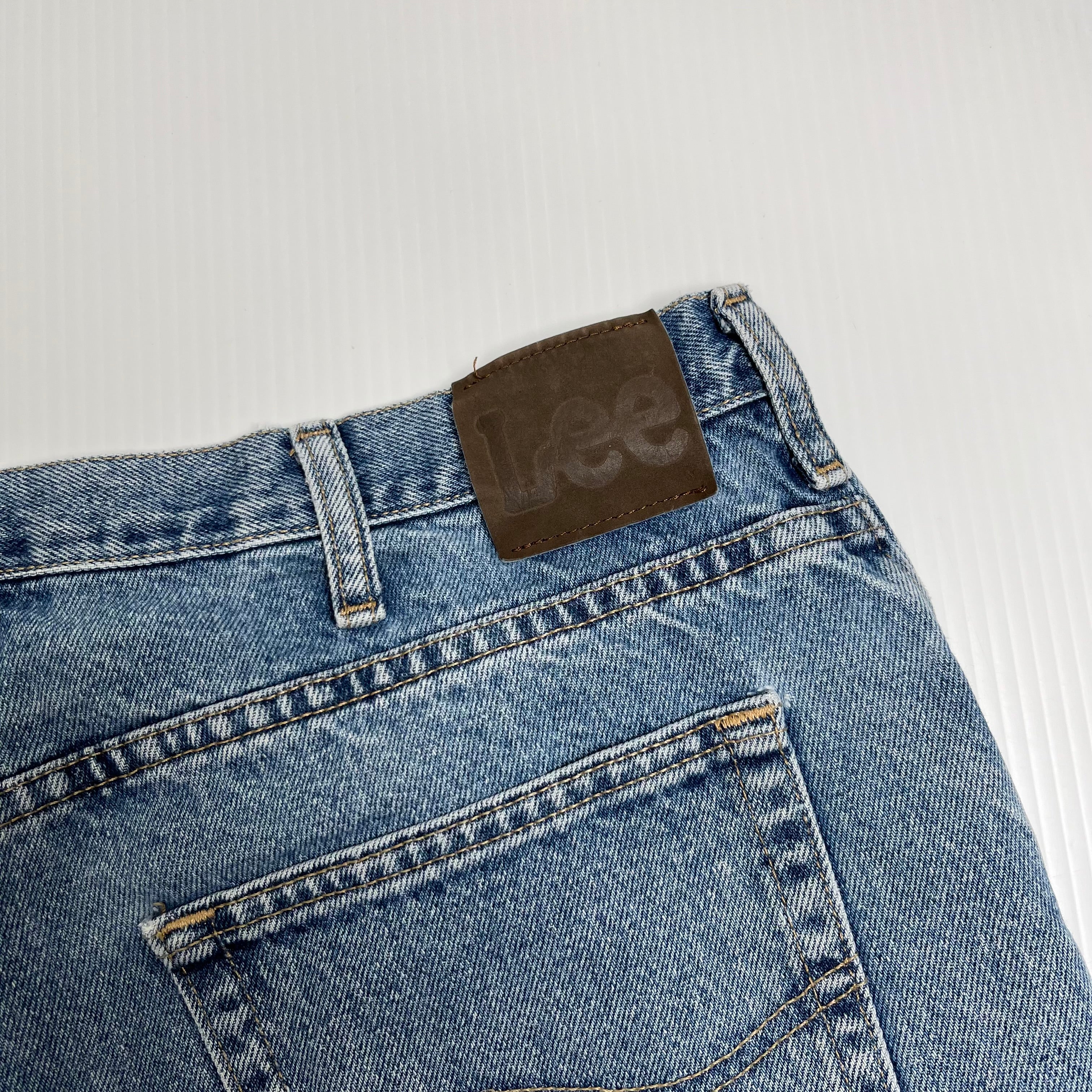 Vintage Lee Medium Wash Denim Shorts 38