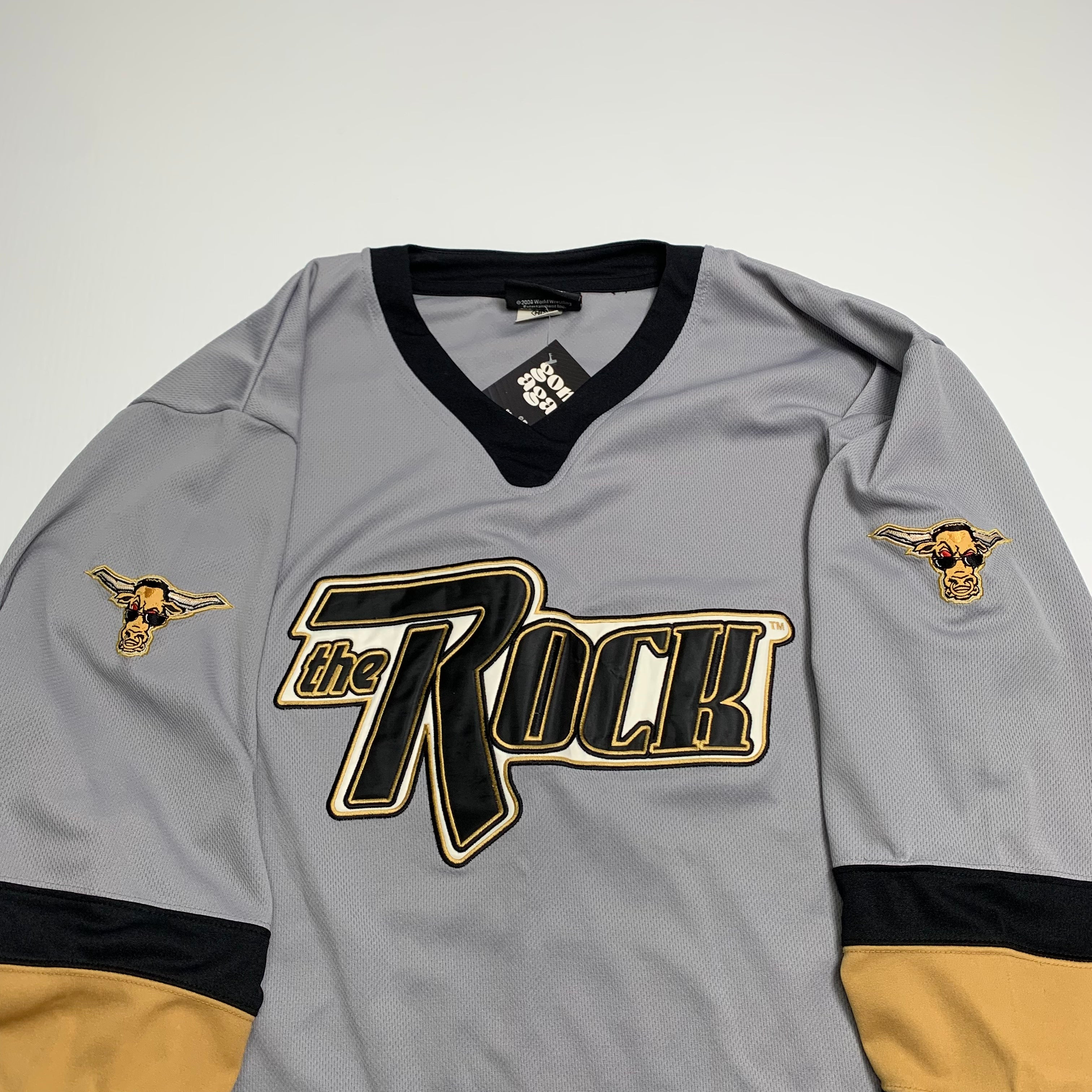 04’ WWE The Rock Hockey Jersey M