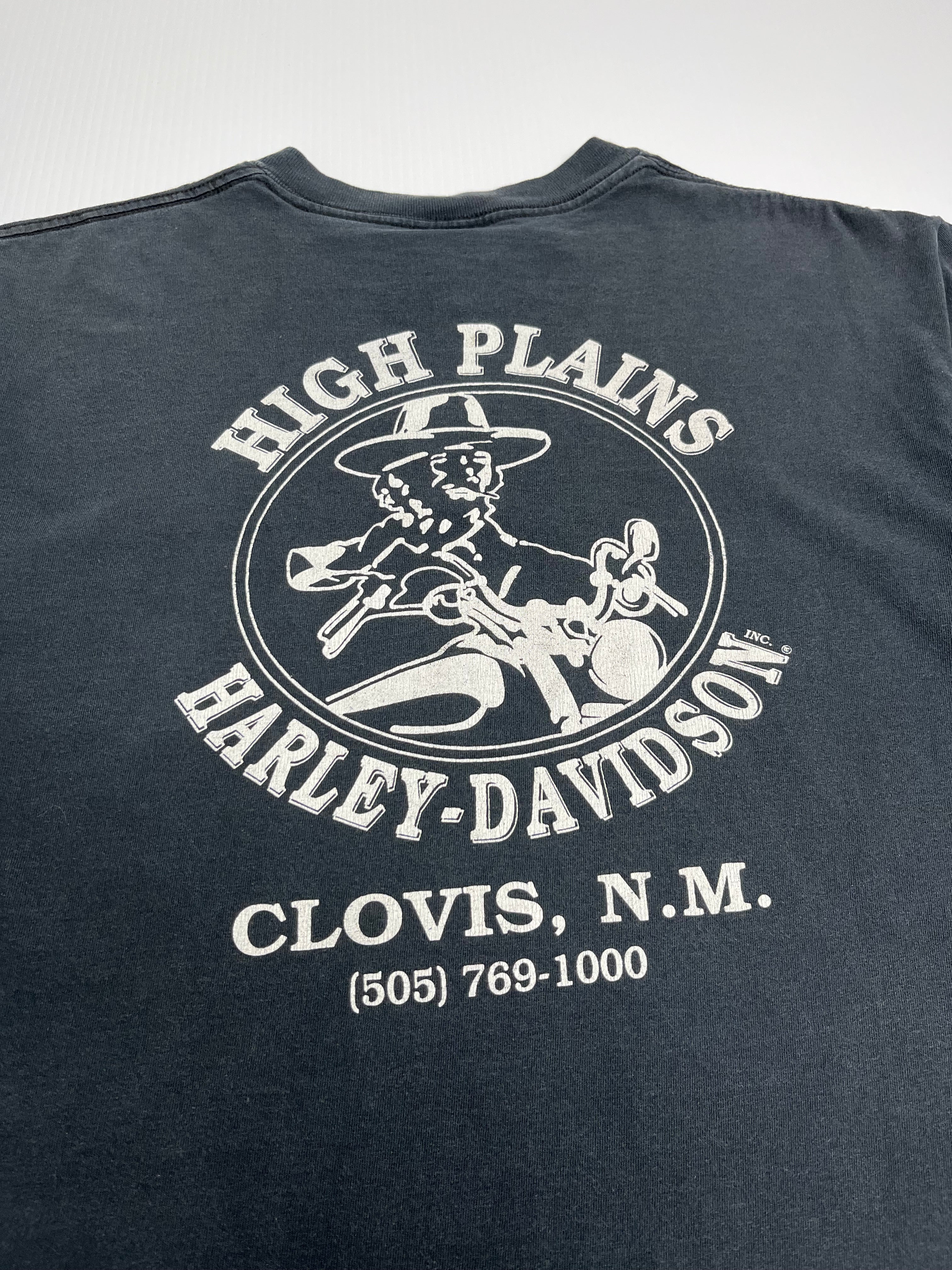 1992 Harley Davidson Live 2 Ride High Plains Tee L