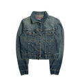 Vintage Silver Jeans Cropped Denim Jacket S