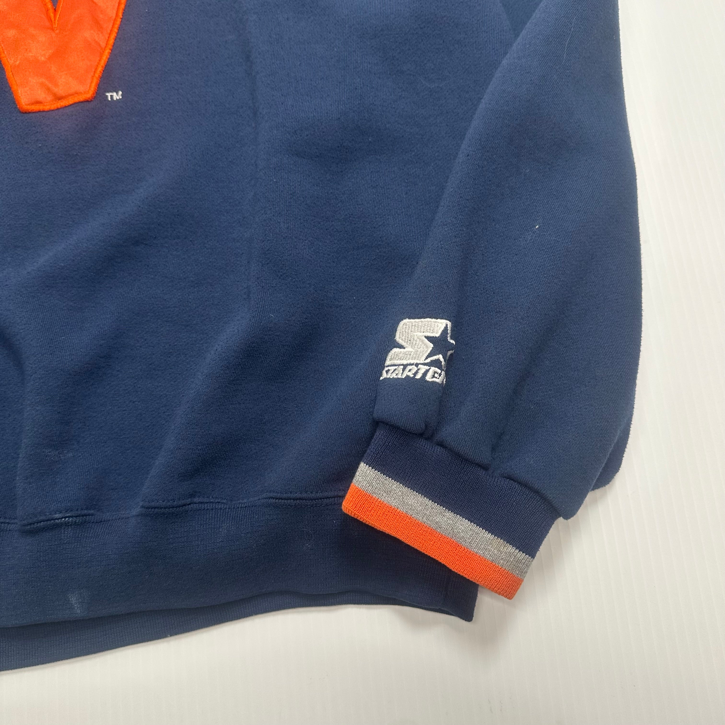Vintage Starter University of Virginia Crewneck XL