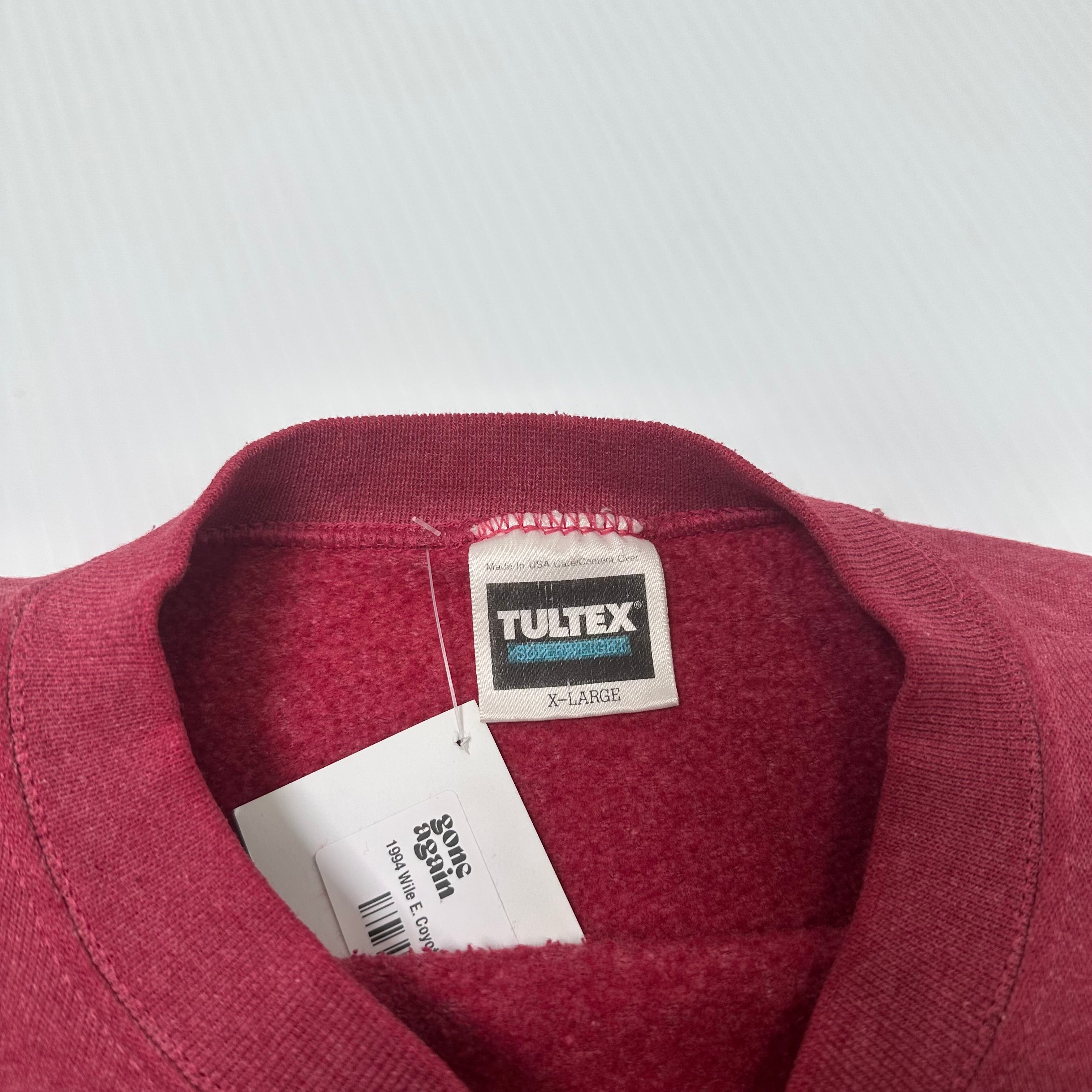 1994 Warner Bros. Coyote Ridge Uphill Ski Team Crewneck XL