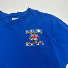 Load image into Gallery viewer, 2000 NFL Superbowl St. Louis Rams Tee L
