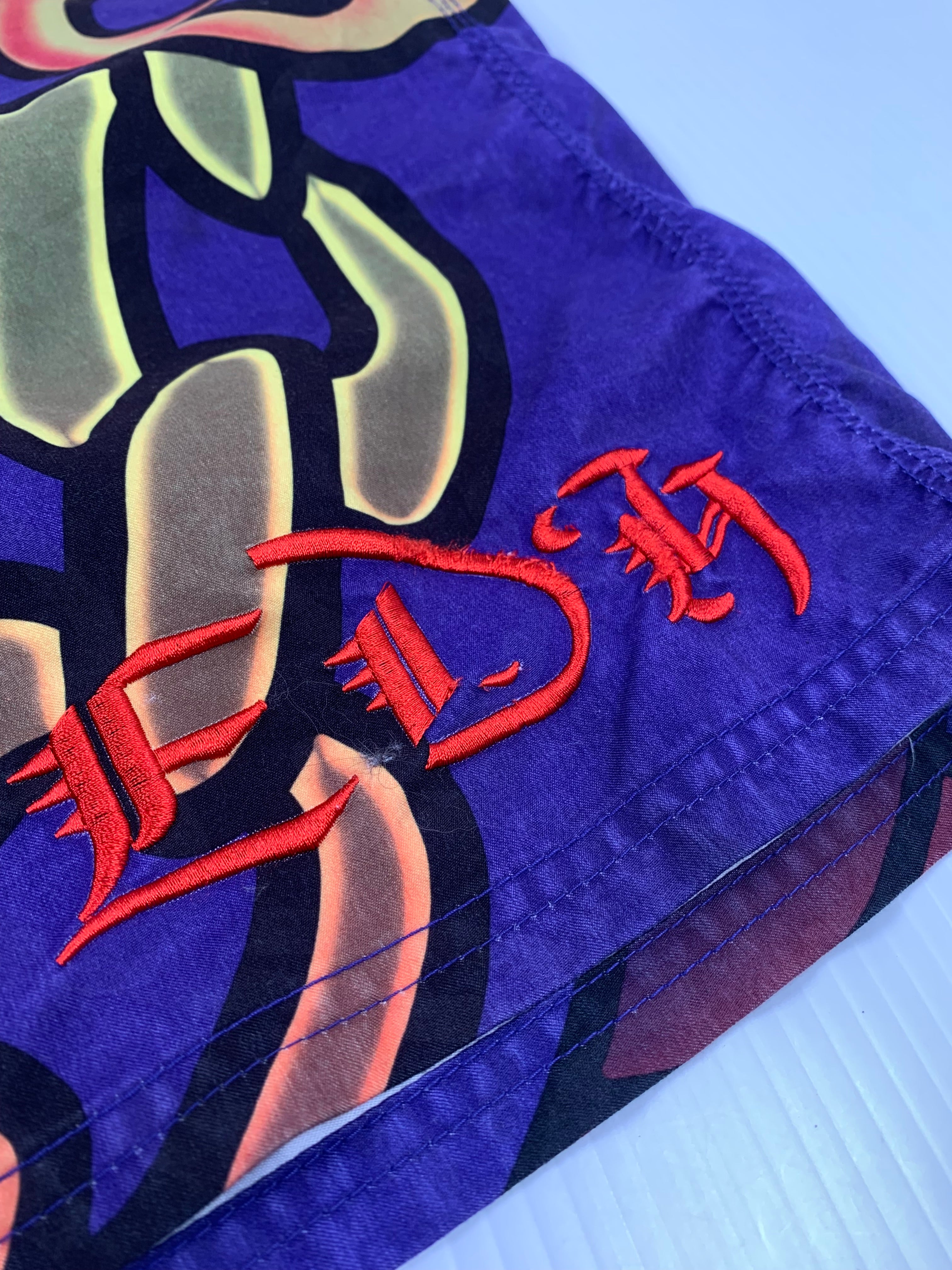 Y2K Ed Hardy AOP Swim Trunks 32