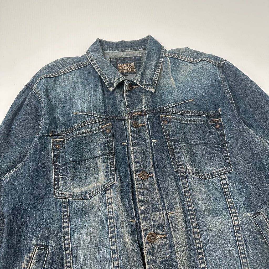 Y2K Marithe Francois Girbaud Denim Jacket L