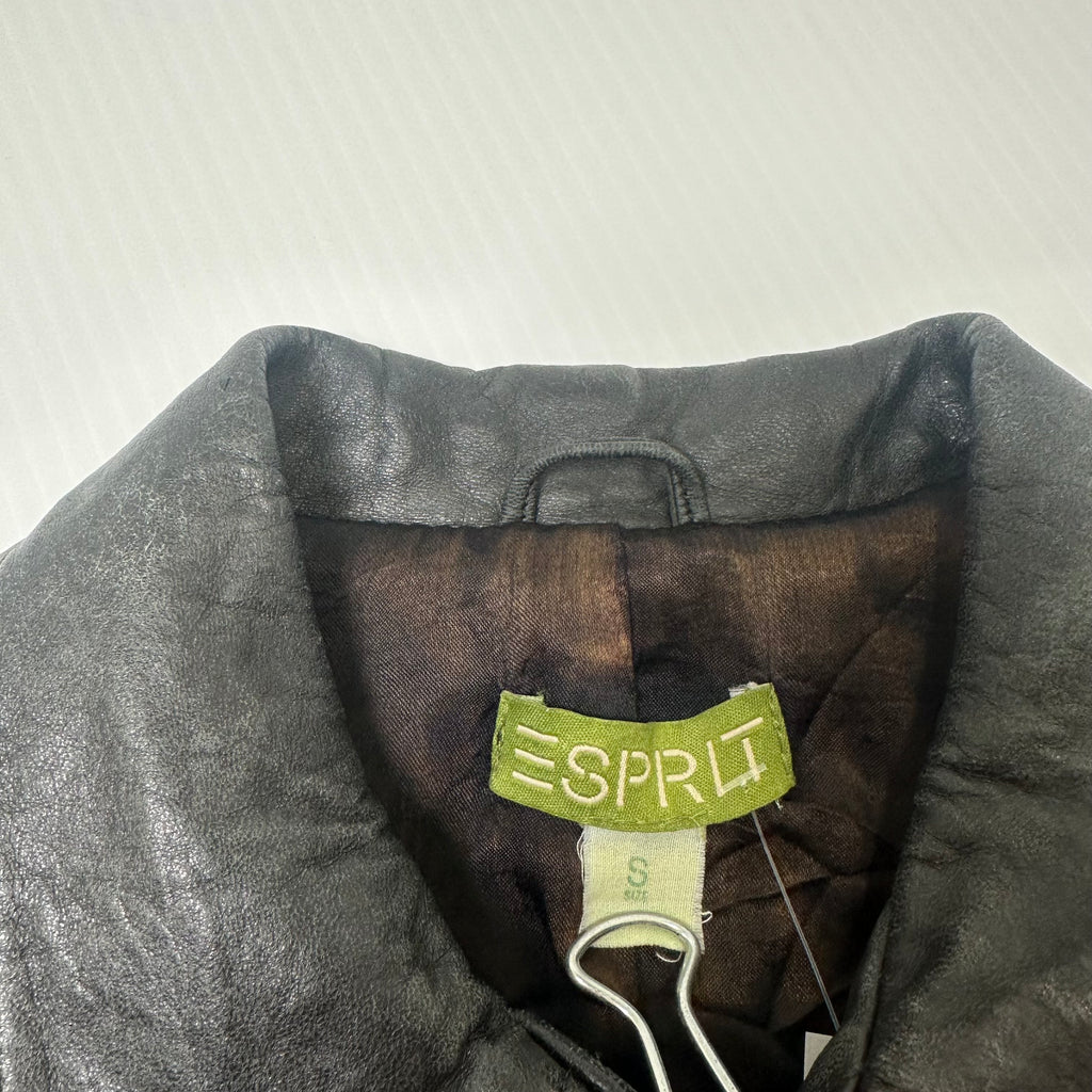 Vintage Esprit Faded Leather Jacket Women's S