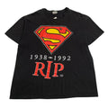 1992 DC Comics Superman R.I.P. Tee XL