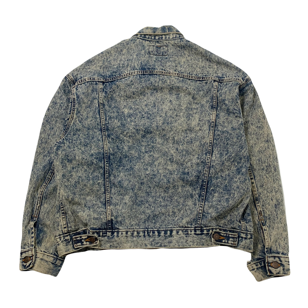 Vintage Levi's Acid Wash Denim Jacket XL