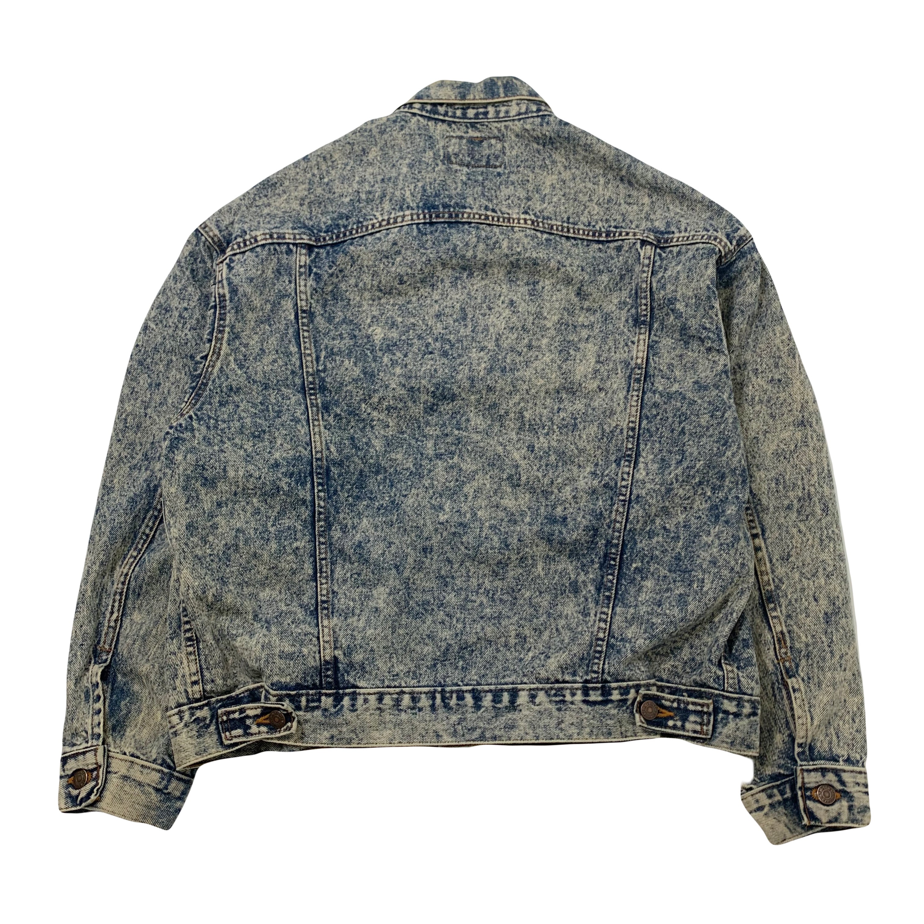 Vintage Levi's Acid Wash Denim Jacket XL
