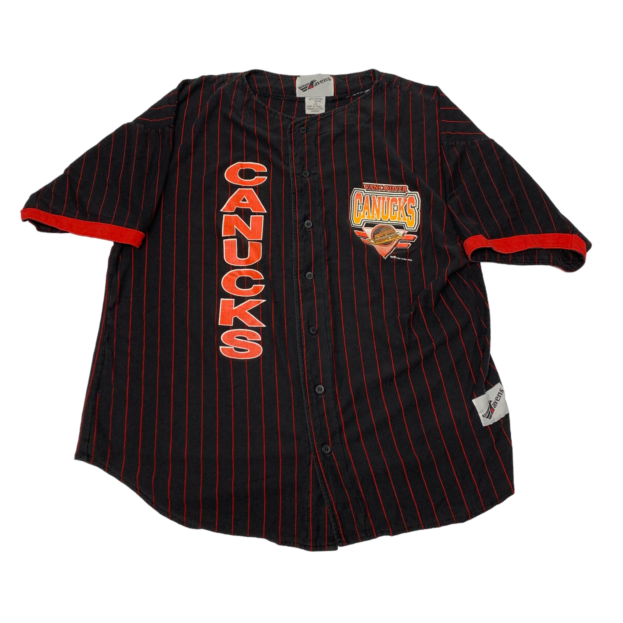 93’ Canucks Baseball Shirt L