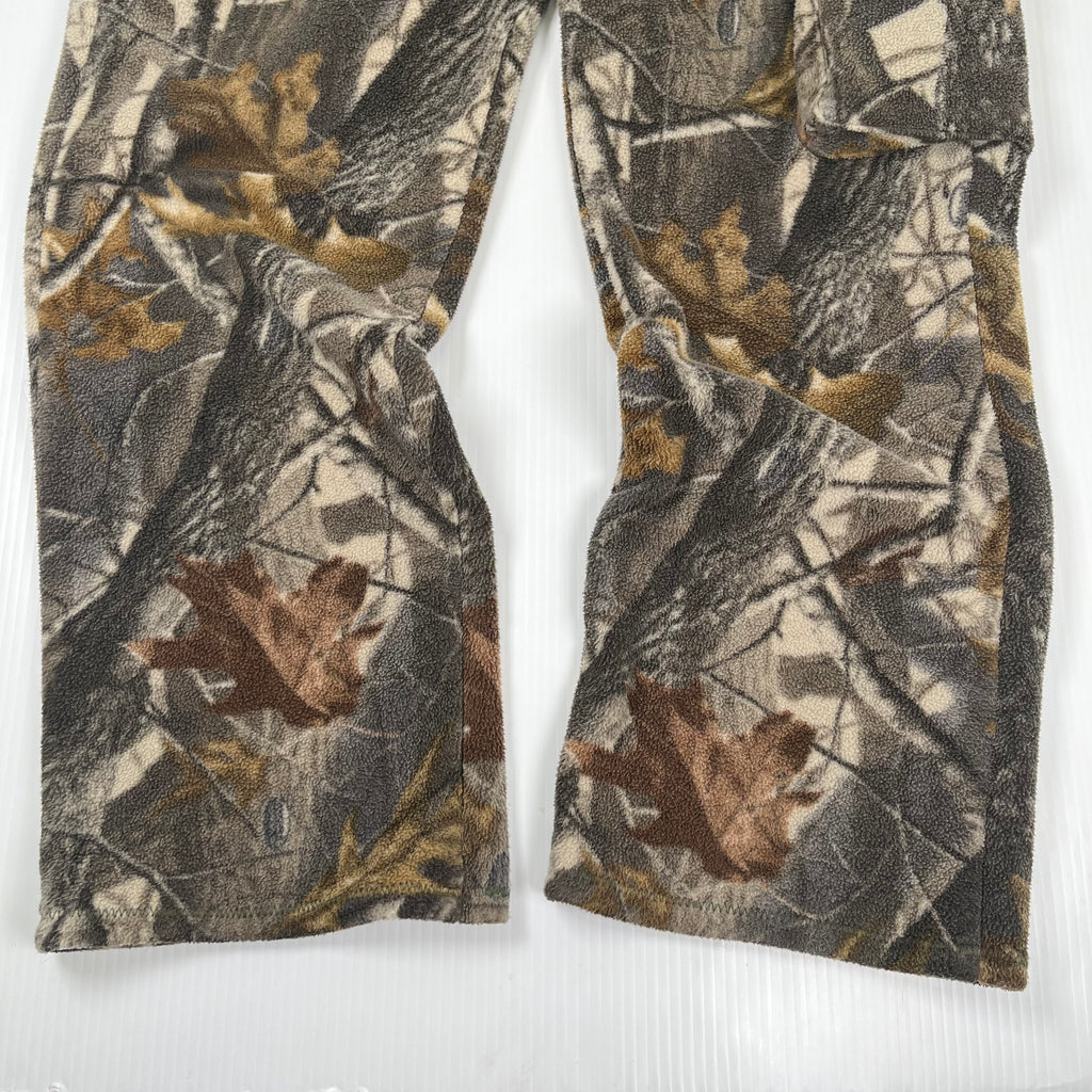 Cabela's Realtree Camouflage Fleece Cargo Pants 32