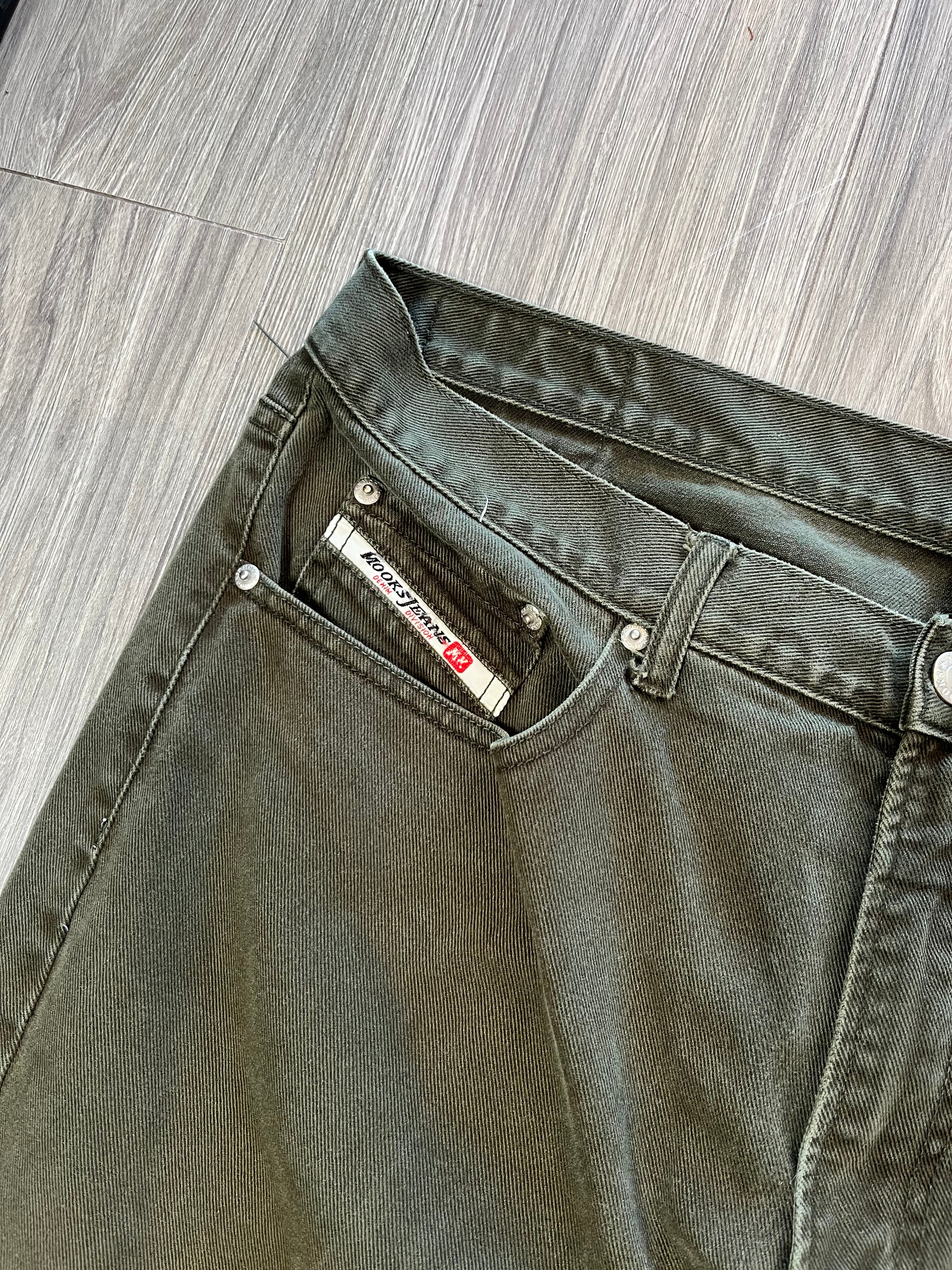 Vintage Mooks Baggy Denim Pants 38