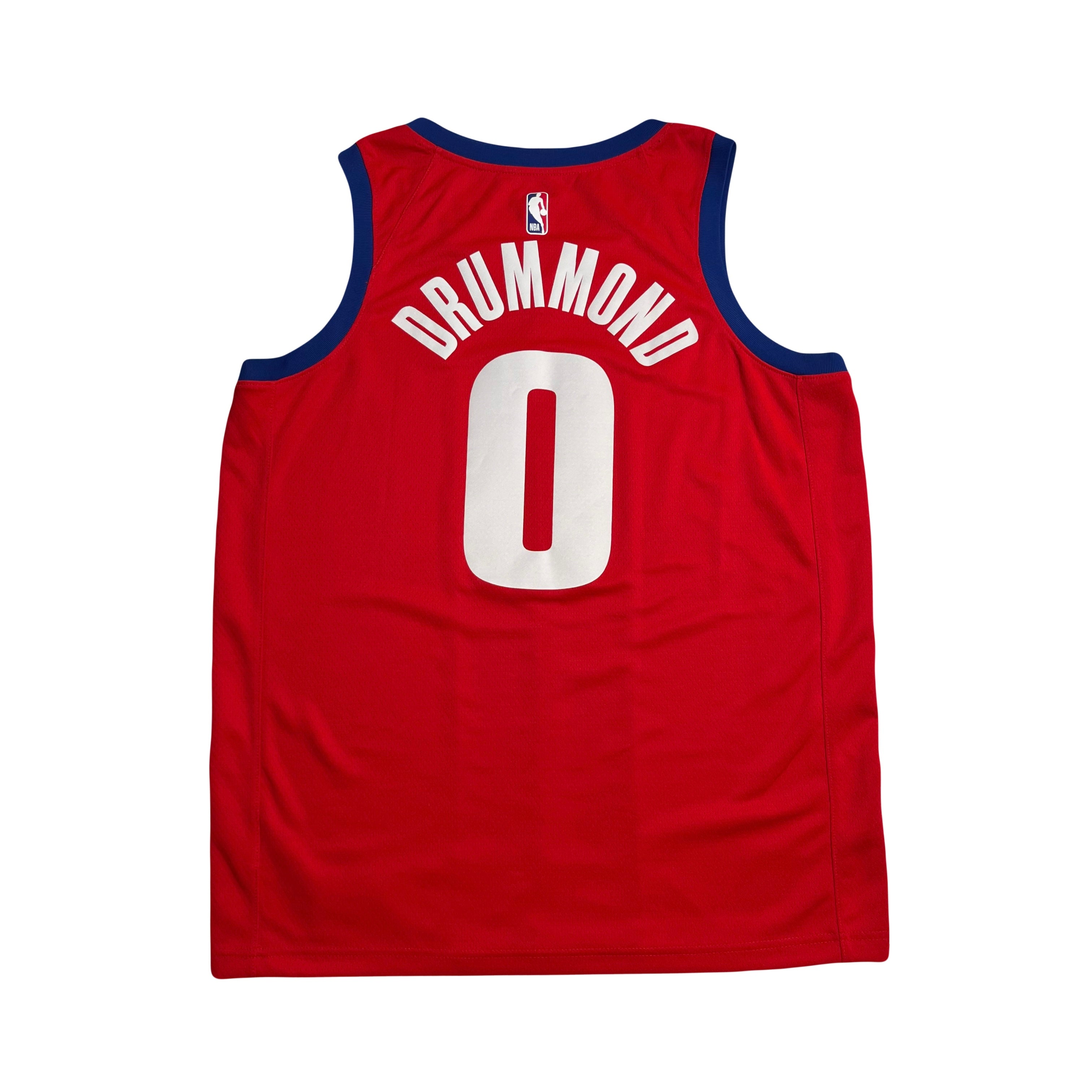 Nike Detroit Pistons Motor City Andre Drummond Jersey L
