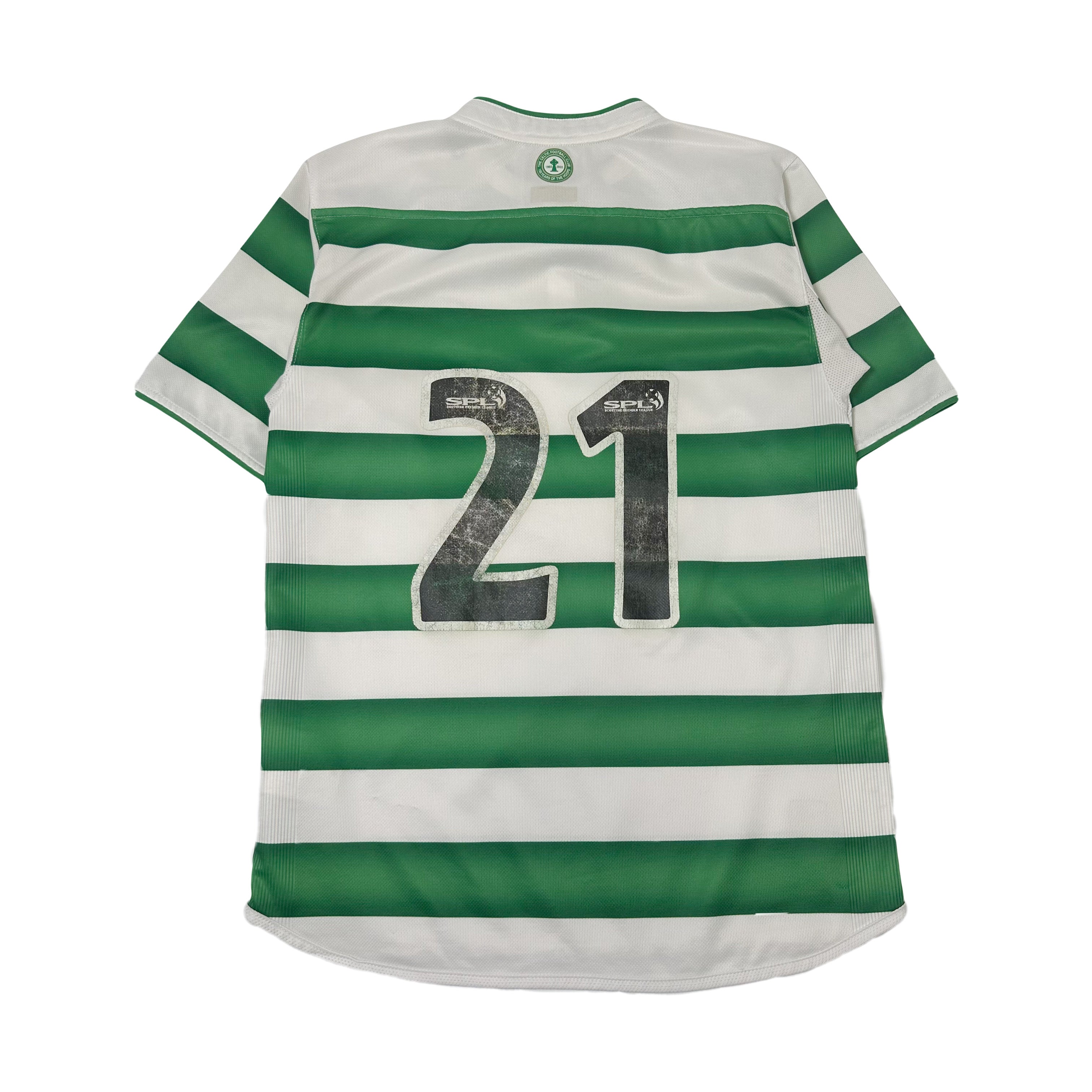 2003-04 Umbro Celtic FC #21 Home Kit S