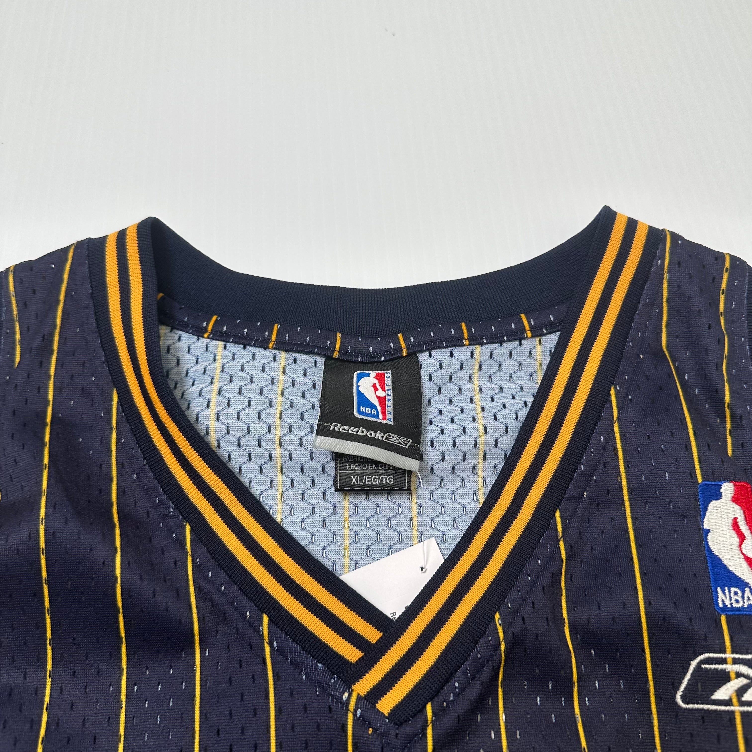 Adidas Indiana Pacers O’Neal #7 Pinstripe Jersey XL