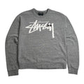 Stussy Double Logo Crewneck XS