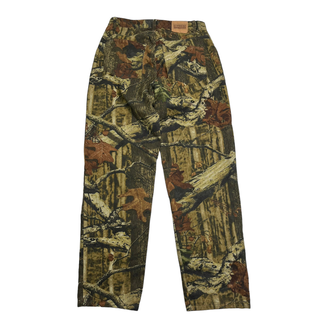 Braided Realtree Camouflage Carpenter Pants 30