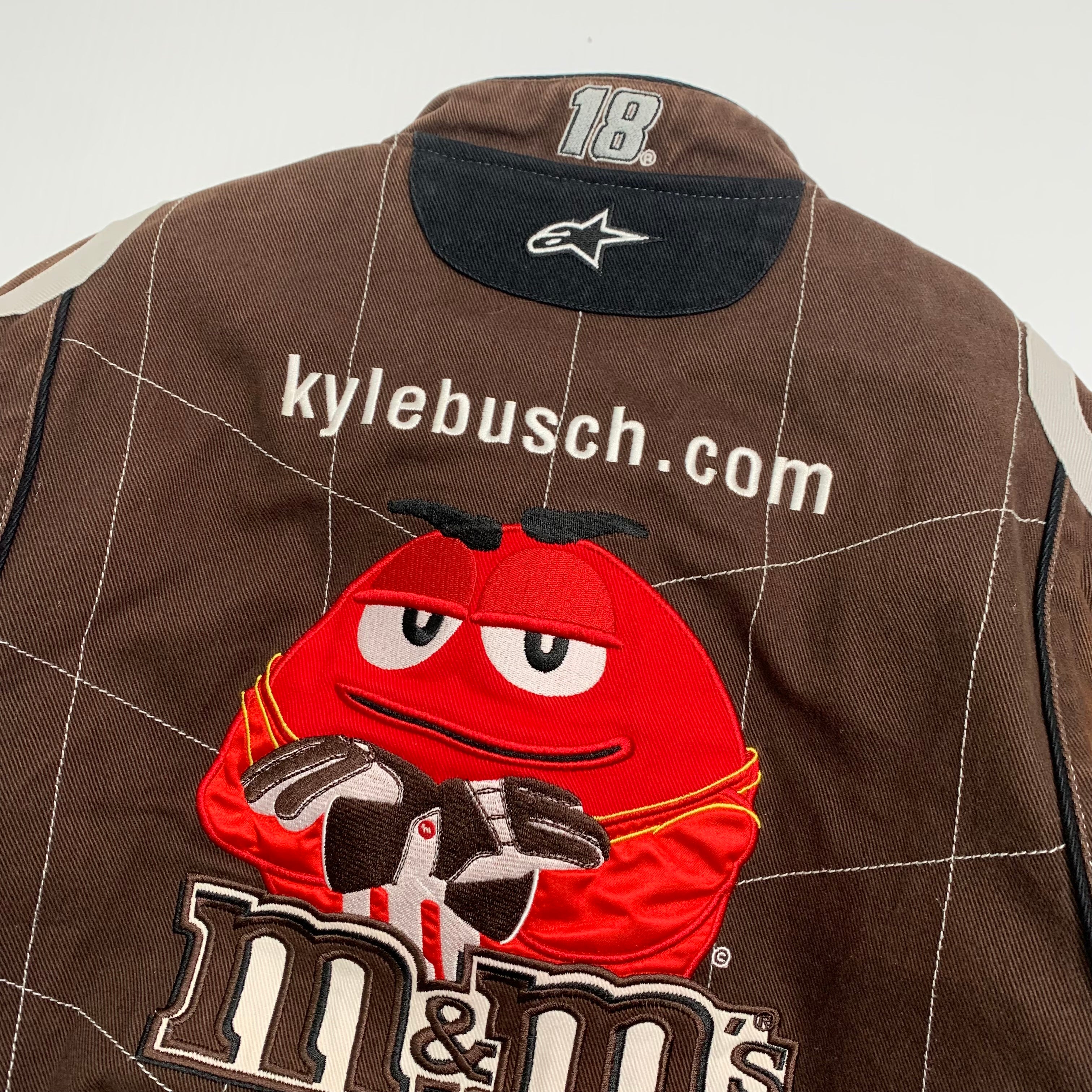 Vintage Jeff Hamilton M&M's Racing Jacket Youth XL
