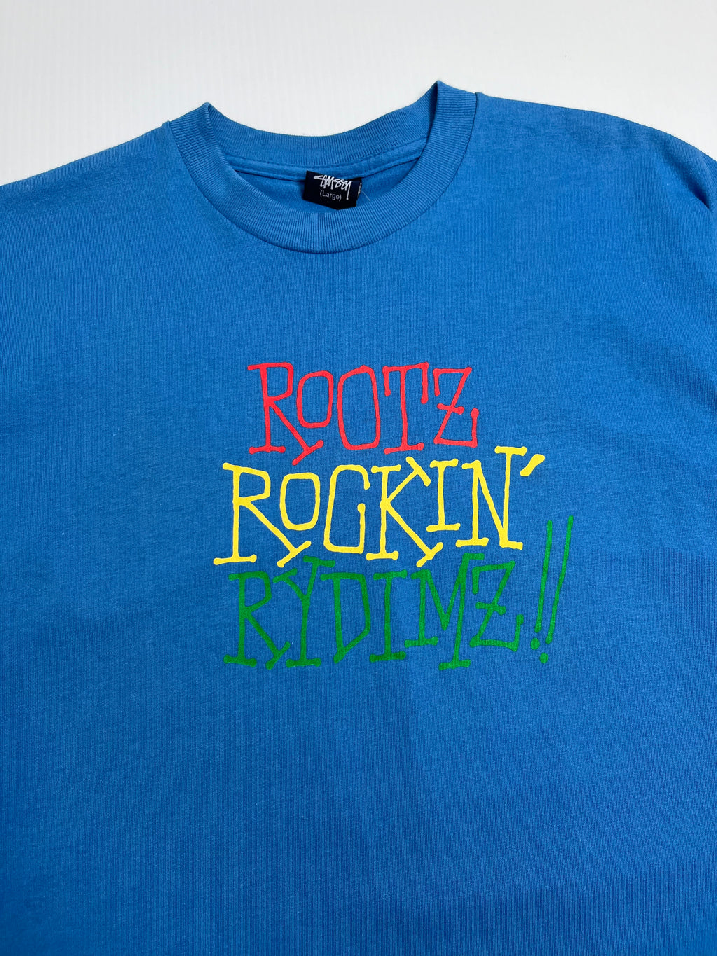 Stüssy Rootz Rockin' Riddimz Tee L