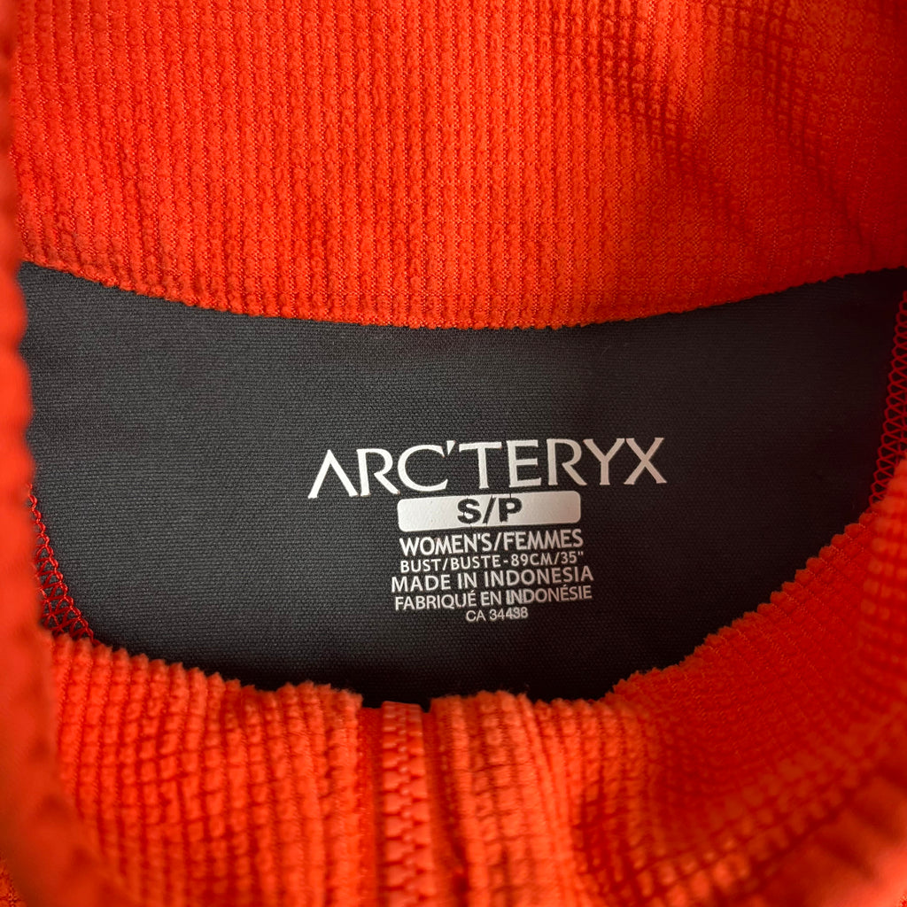 Arc'teryx Grid Fleece Full Zip Light Jacket Women's S