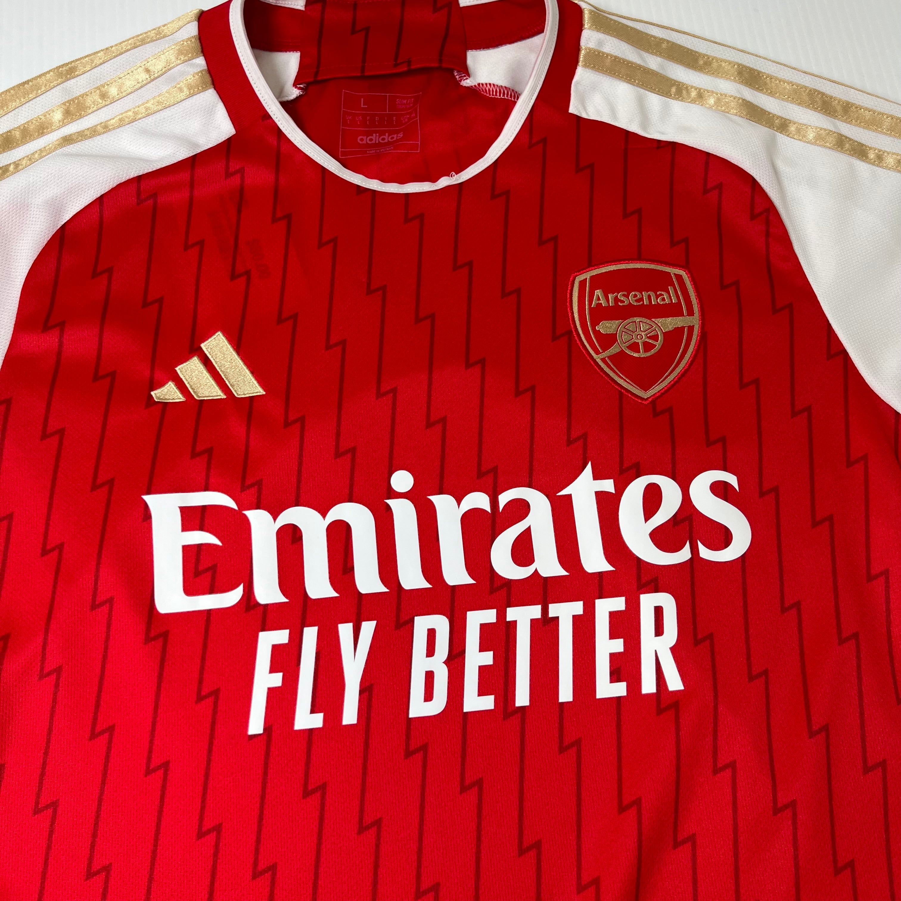2023-24 Adidas Arsenal Home Kit L