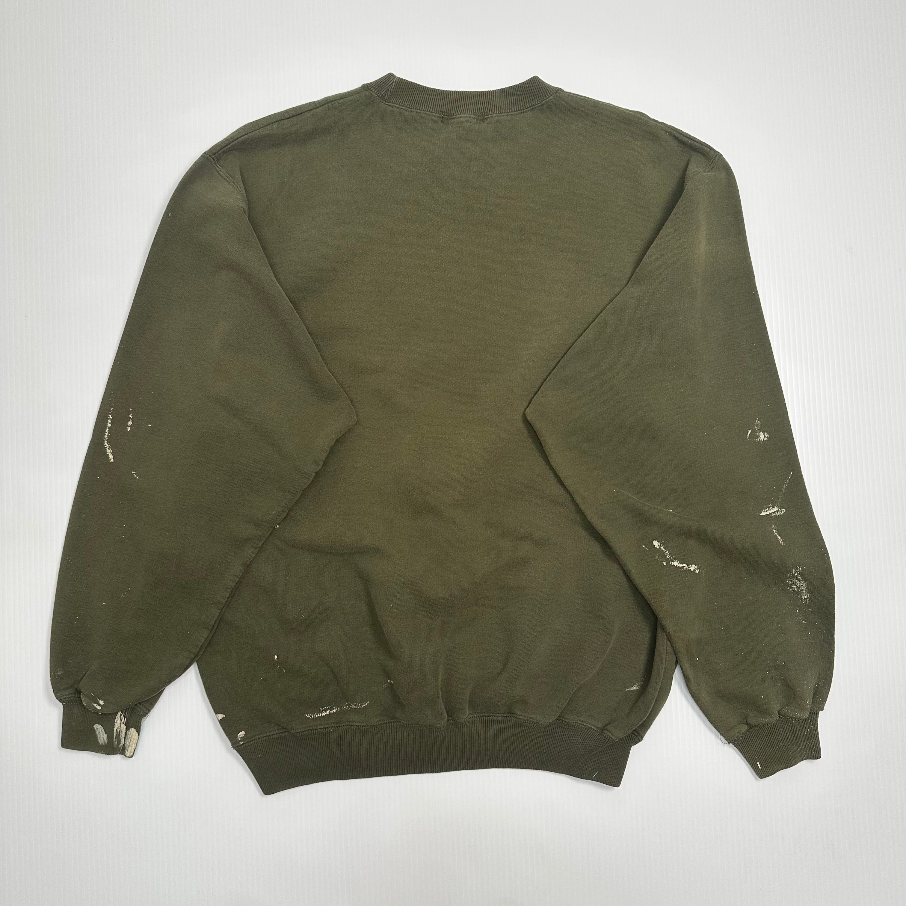 Vintage Club Monaco Painted Crewneck M