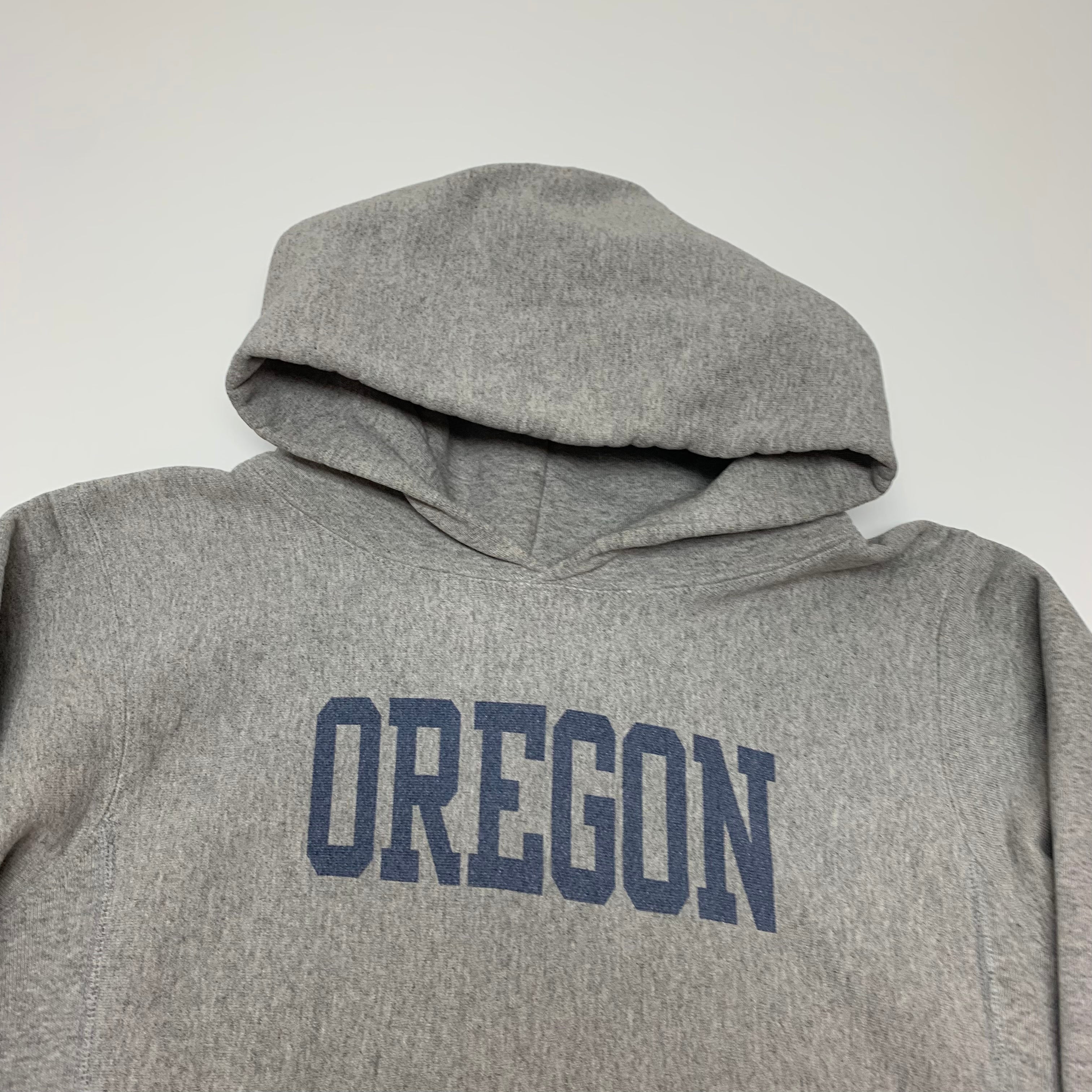 Vintage Oregon Grey Champion Hoodie M