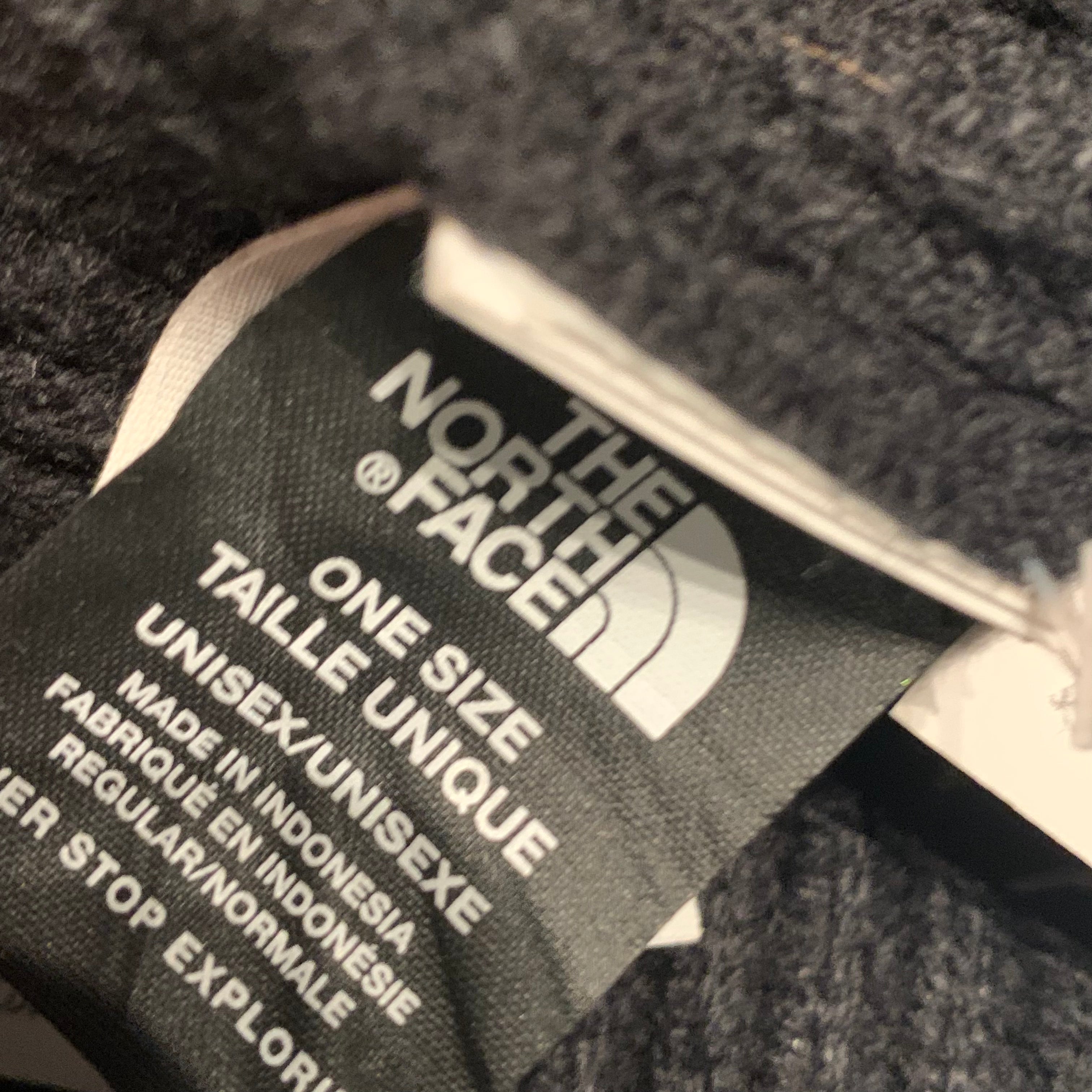 The North Face Grey/Black Beanie OS