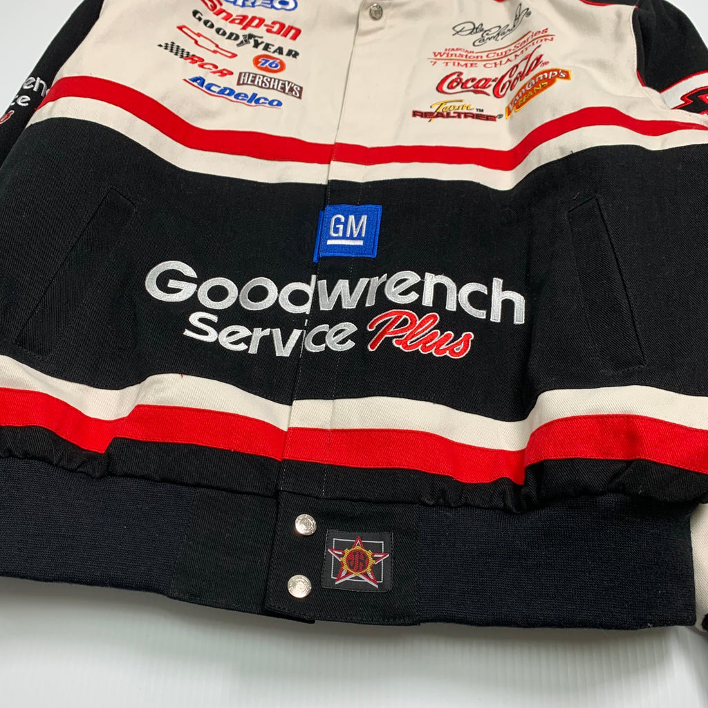 Vintage Jeff Hamilton Goodwrench Dale Earnhardt Racing Jacket XL