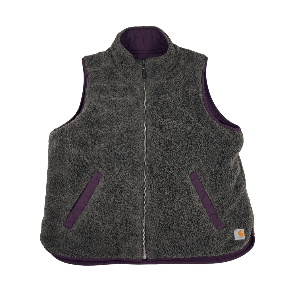 Carhartt Reversible Quilted Sherpa Vest Women's L