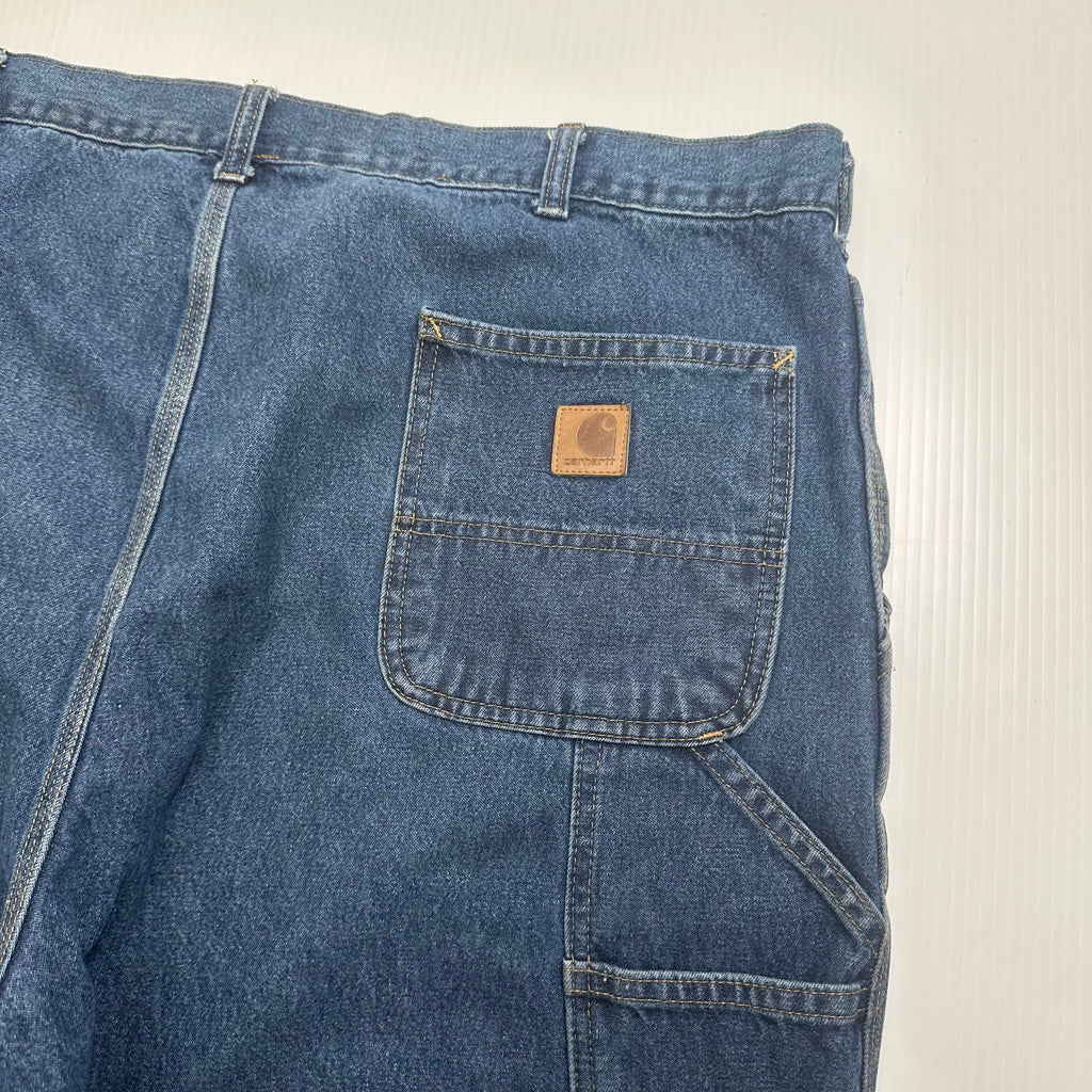 Vintage Carhartt Carpenter Denim Shorts 40