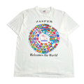 Vintage Jasper Welcomes The World Flags Tee XL