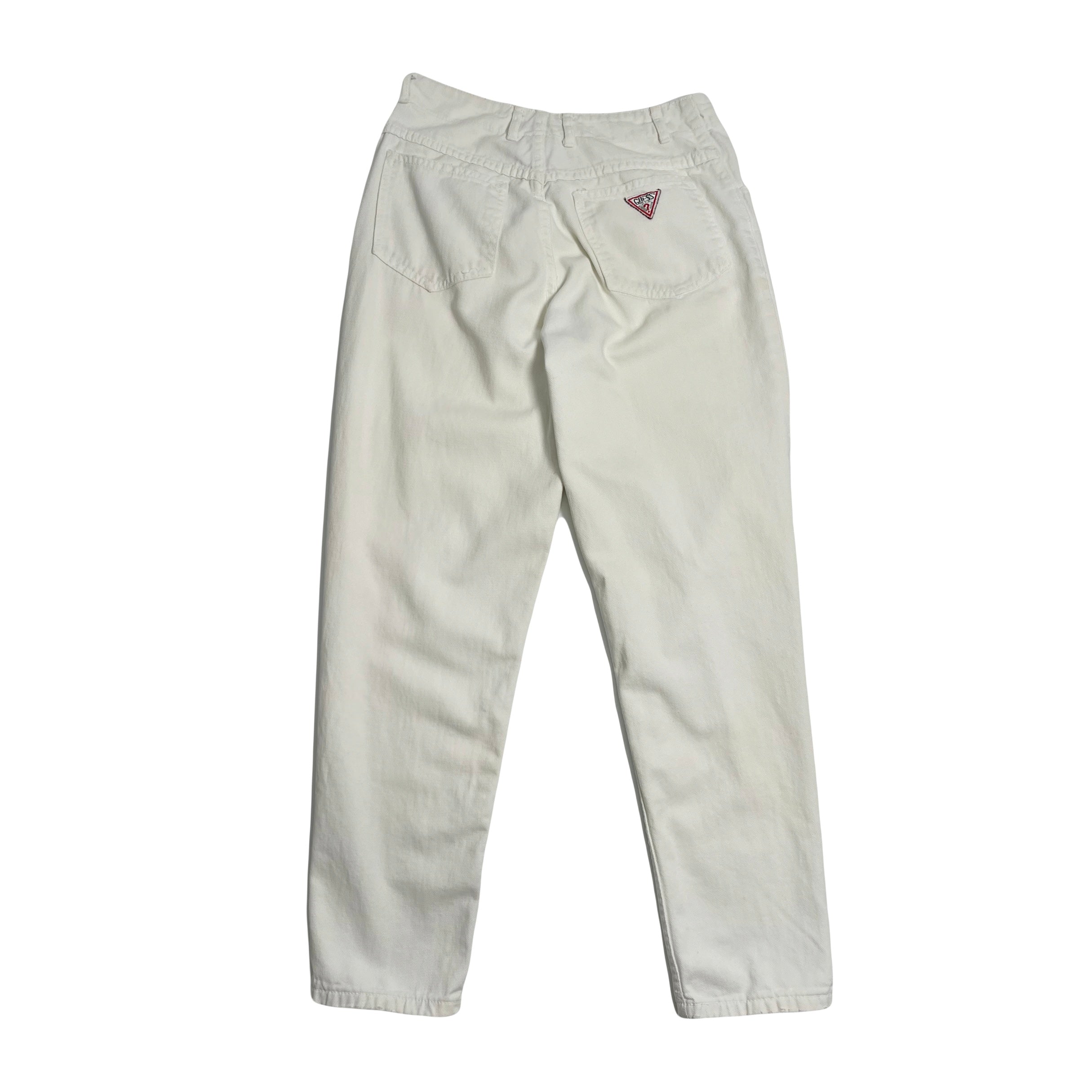 Vintage Guess White Denim 27