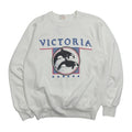 Vintage Victoria Canada Orca Crewneck M