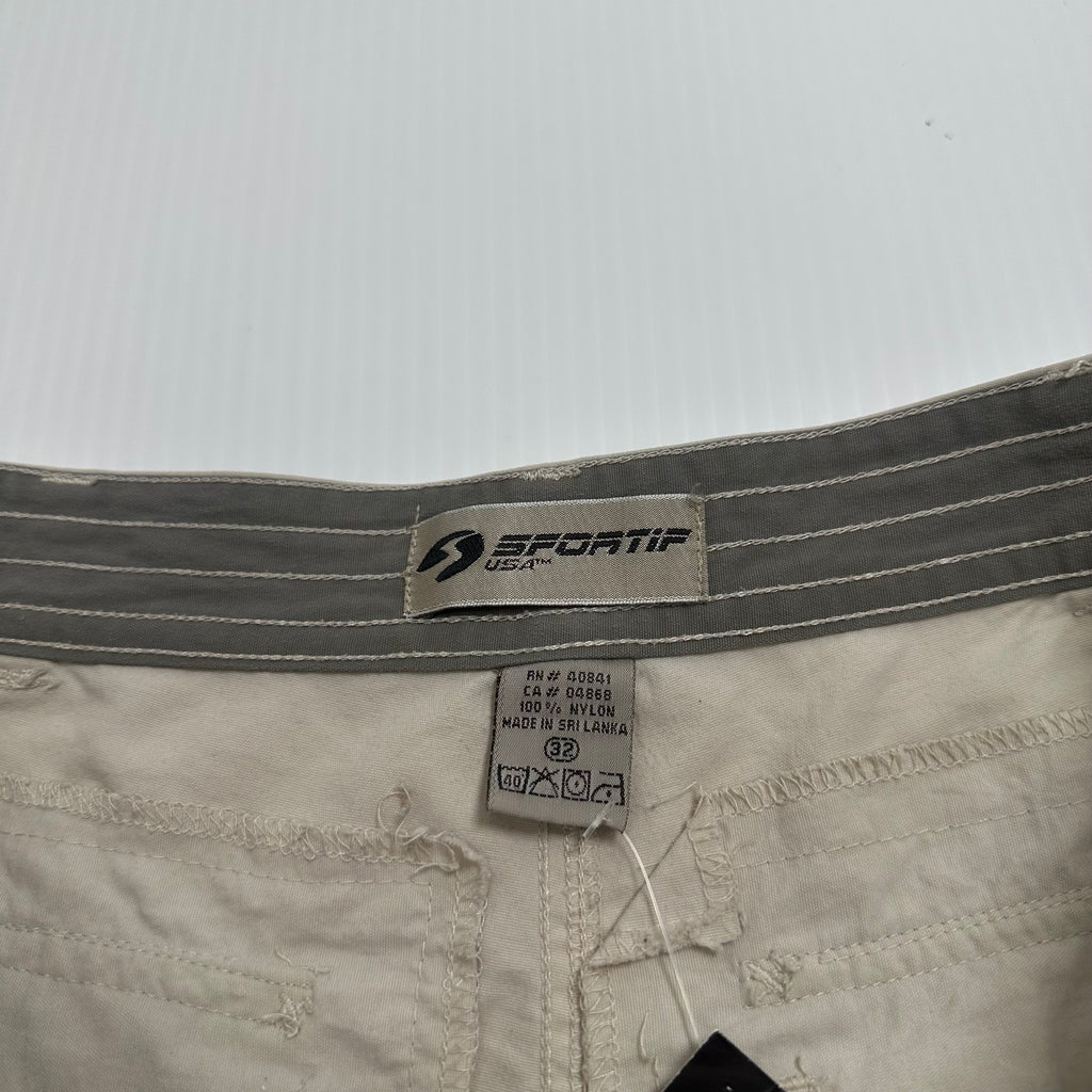 Sportif Capri Long Cargo Shorts 32
