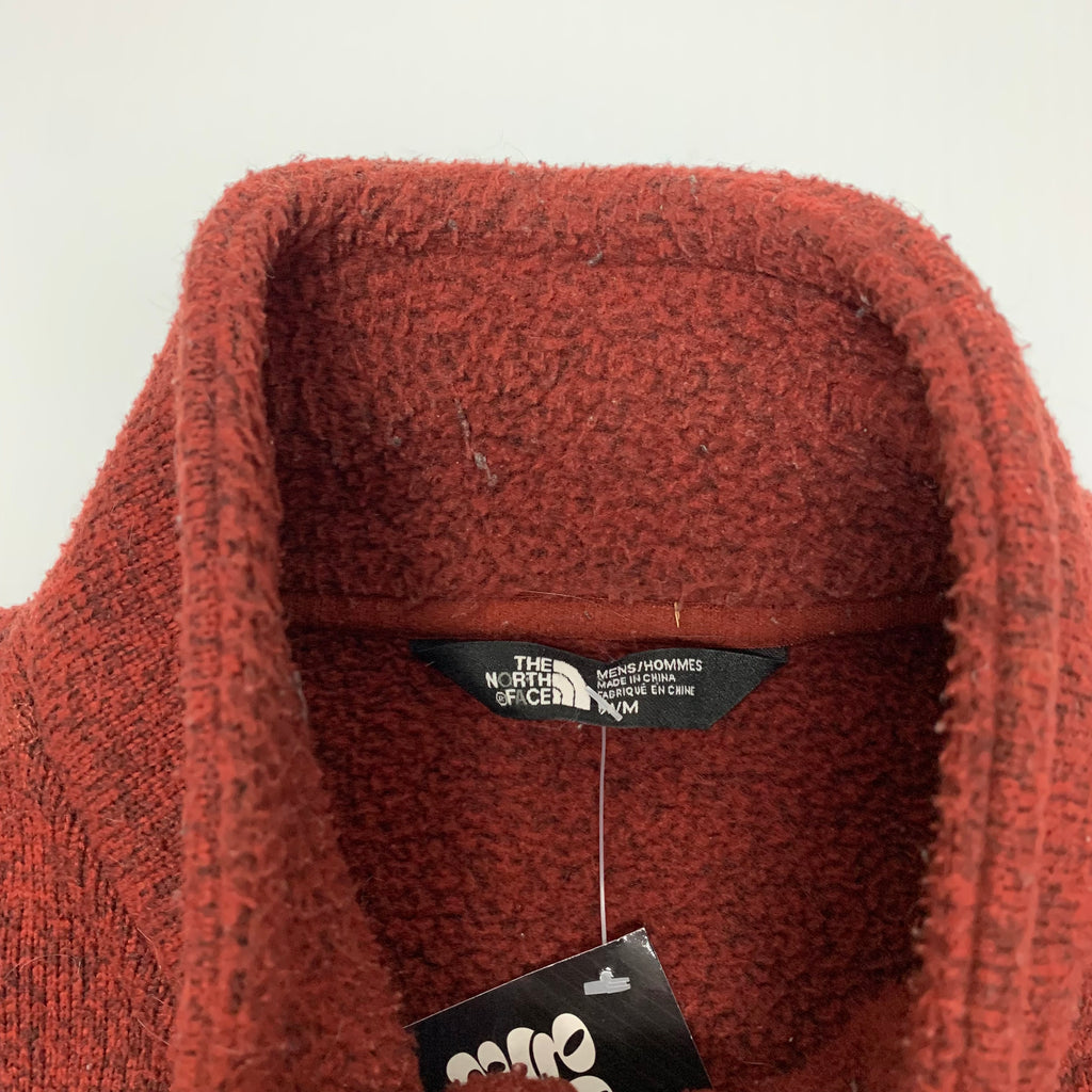 Burgundy TNF Fleece Vest M